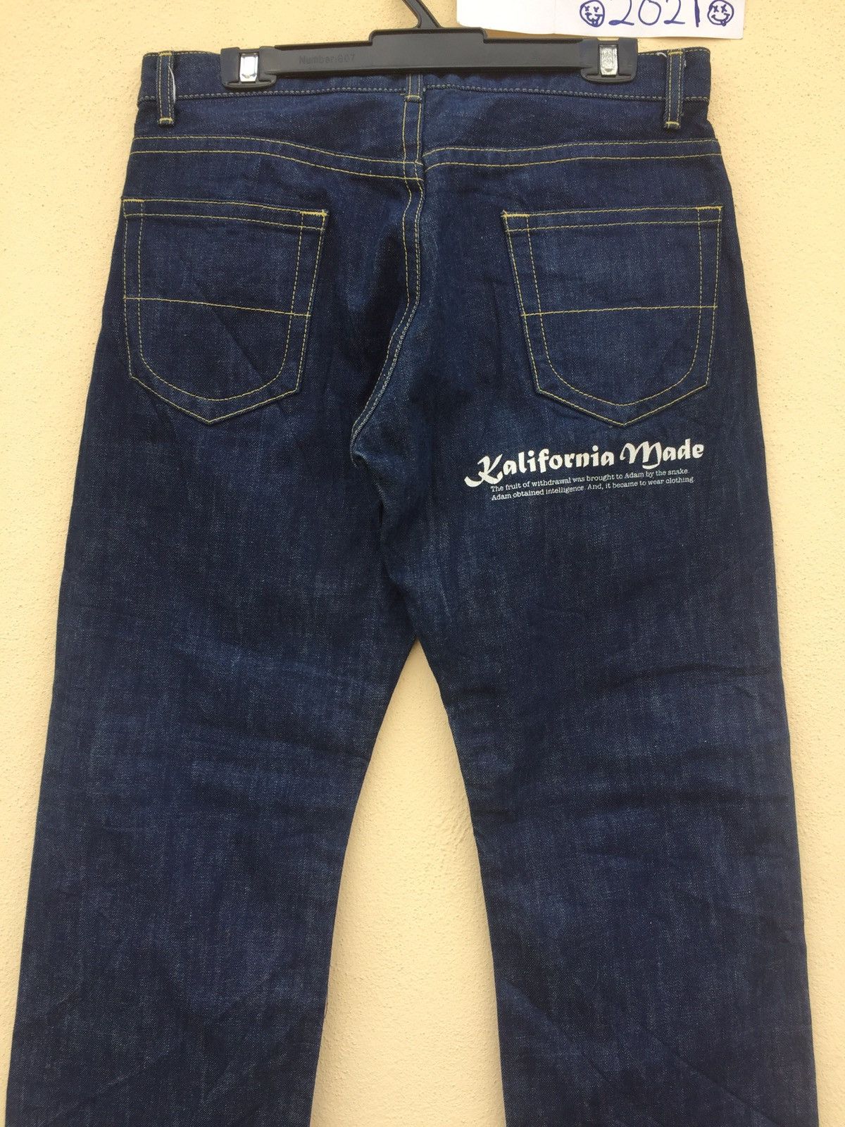 California Arts. × Japanese Brand Red Line Selvedge Kalifornia Made by The Ultraco Japan Size US 31 - 16 Thumbnail