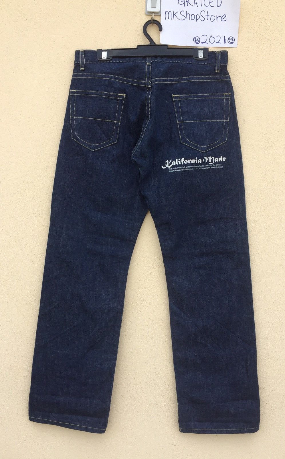 California Arts. × Japanese Brand Red Line Selvedge Kalifornia Made by The Ultraco Japan Size US 31 - 15 Thumbnail