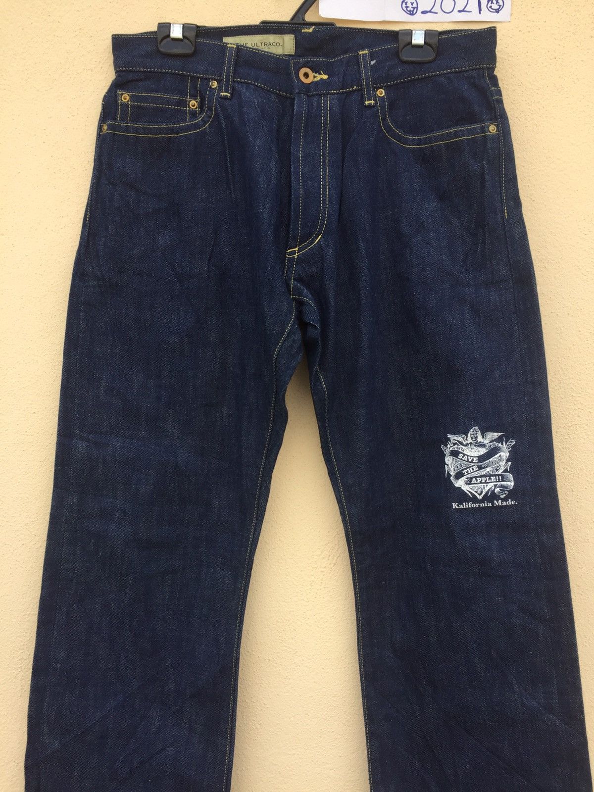 California Arts. × Japanese Brand Red Line Selvedge Kalifornia Made by The Ultraco Japan Size US 31 - 12 Thumbnail