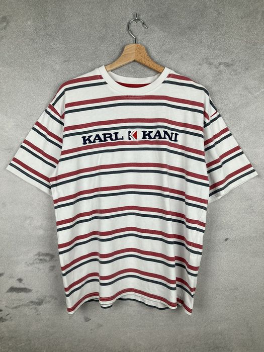 Karl kani retro stripe tee hot sale