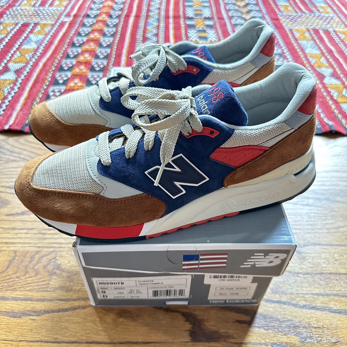 New balance j crew 998 hilltop blues best sale