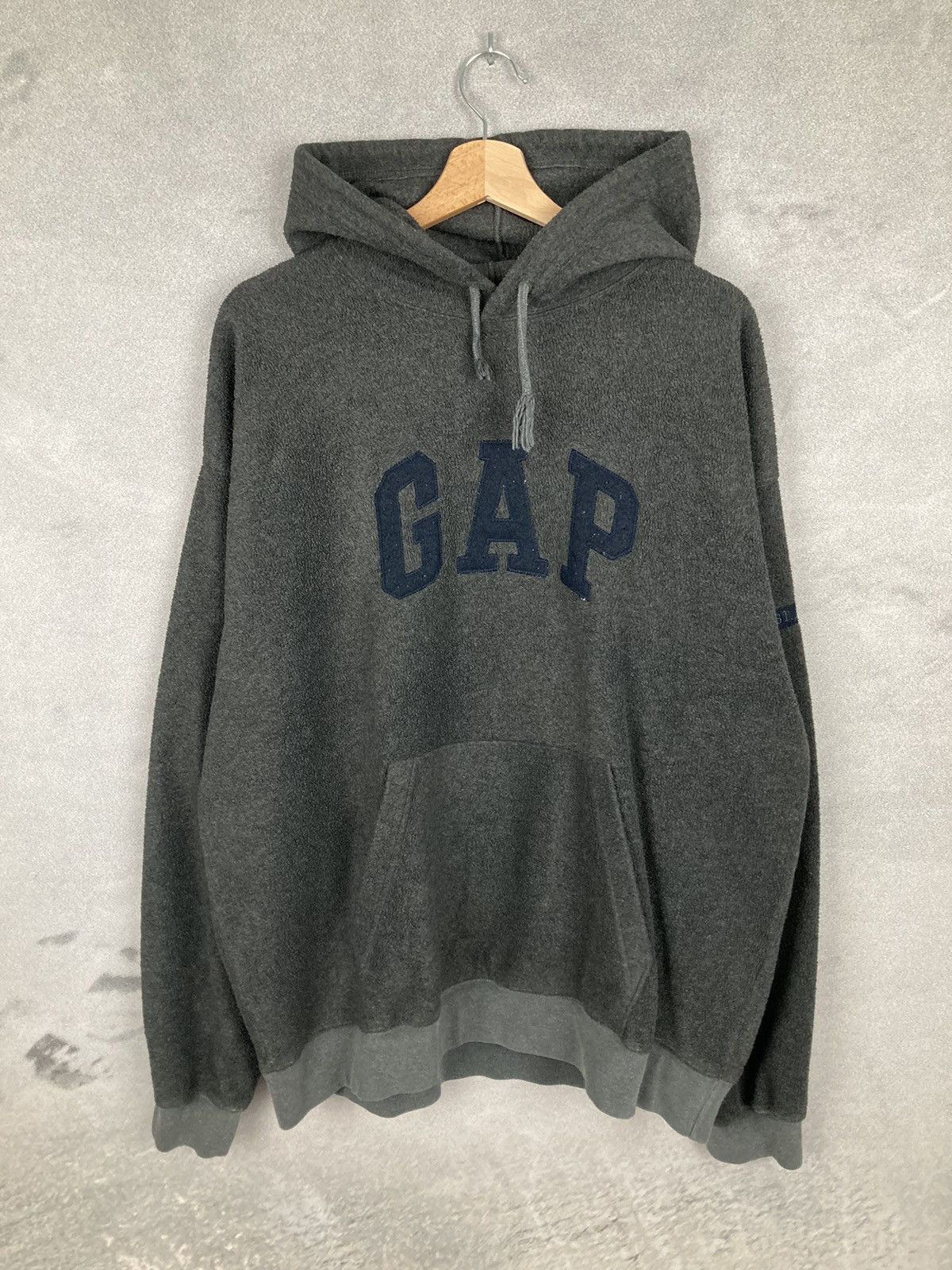 Gap Vintage Gap Hoodie Sherpa Fleece Made in Korea Rare Japanese Size US XL / EU 56 / 4 - 1 Thumbnail