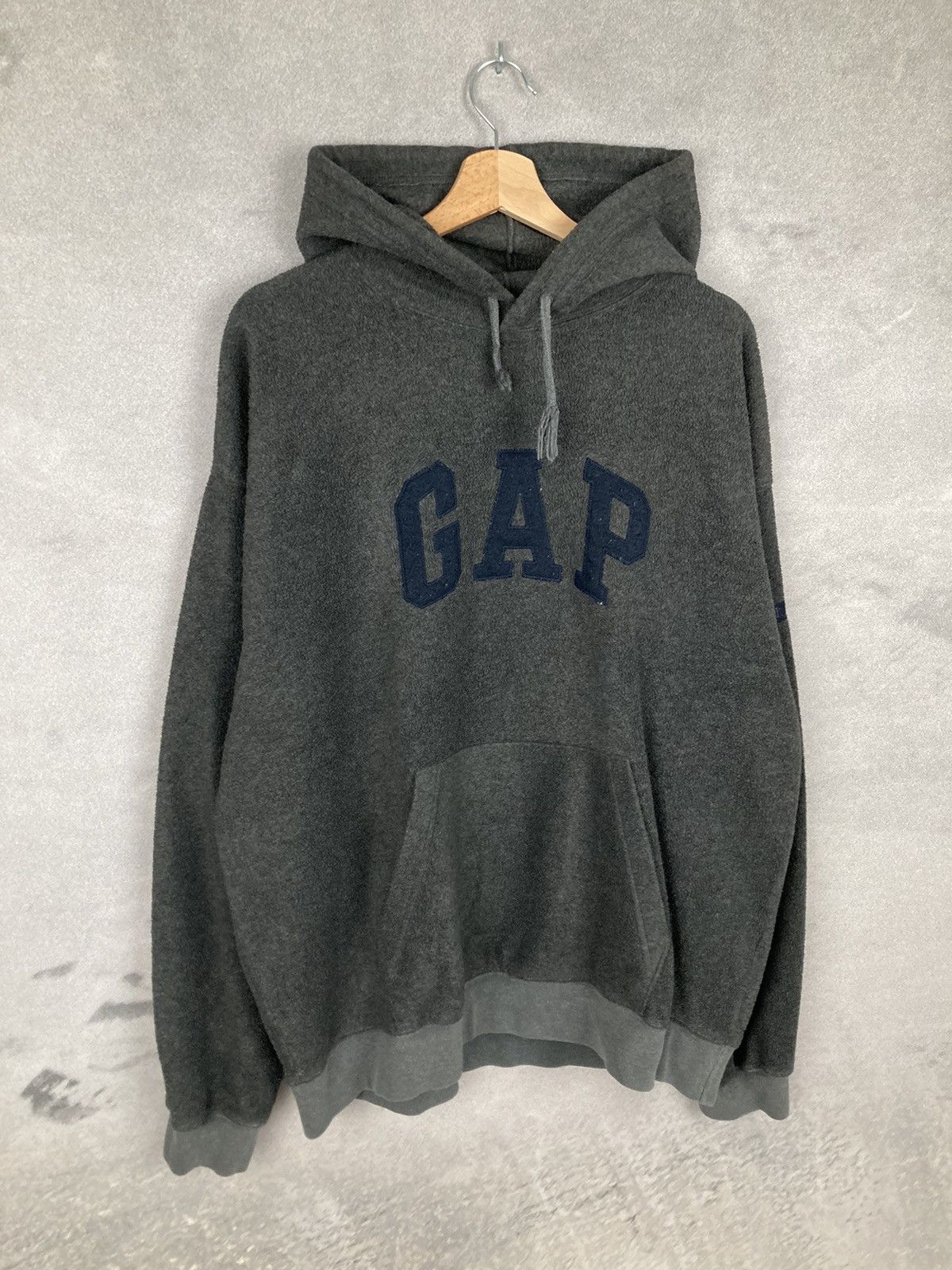 Gap Vintage Gap Hoodie Sherpa Fleece Made in Korea Rare Japanese Size US XL / EU 56 / 4 - 4 Thumbnail