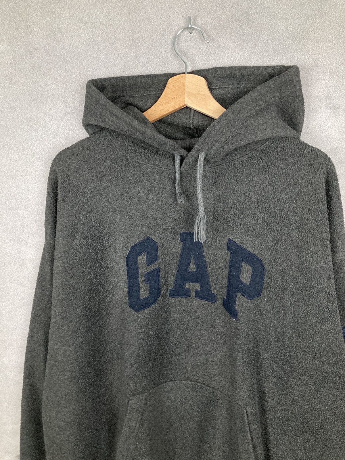 Gap Vintage Gap Hoodie Sherpa Fleece Made in Korea Rare Japanese Size US XL / EU 56 / 4 - 3 Thumbnail