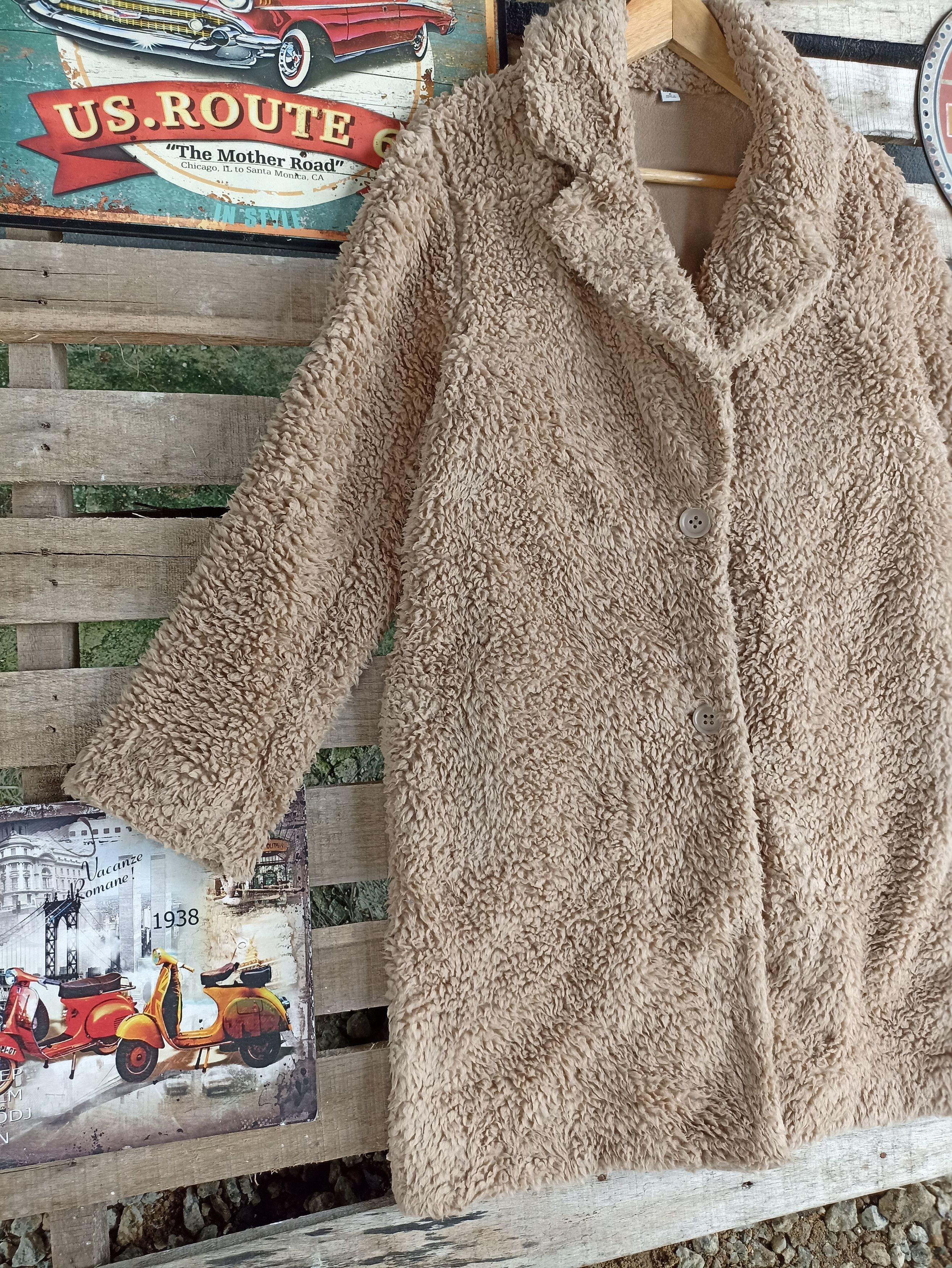 Japanese Brand × Uniqlo Uniqlo Fuzzy Fleece Long Jacket Size US M / EU 48-50 / 2 - 3 Thumbnail