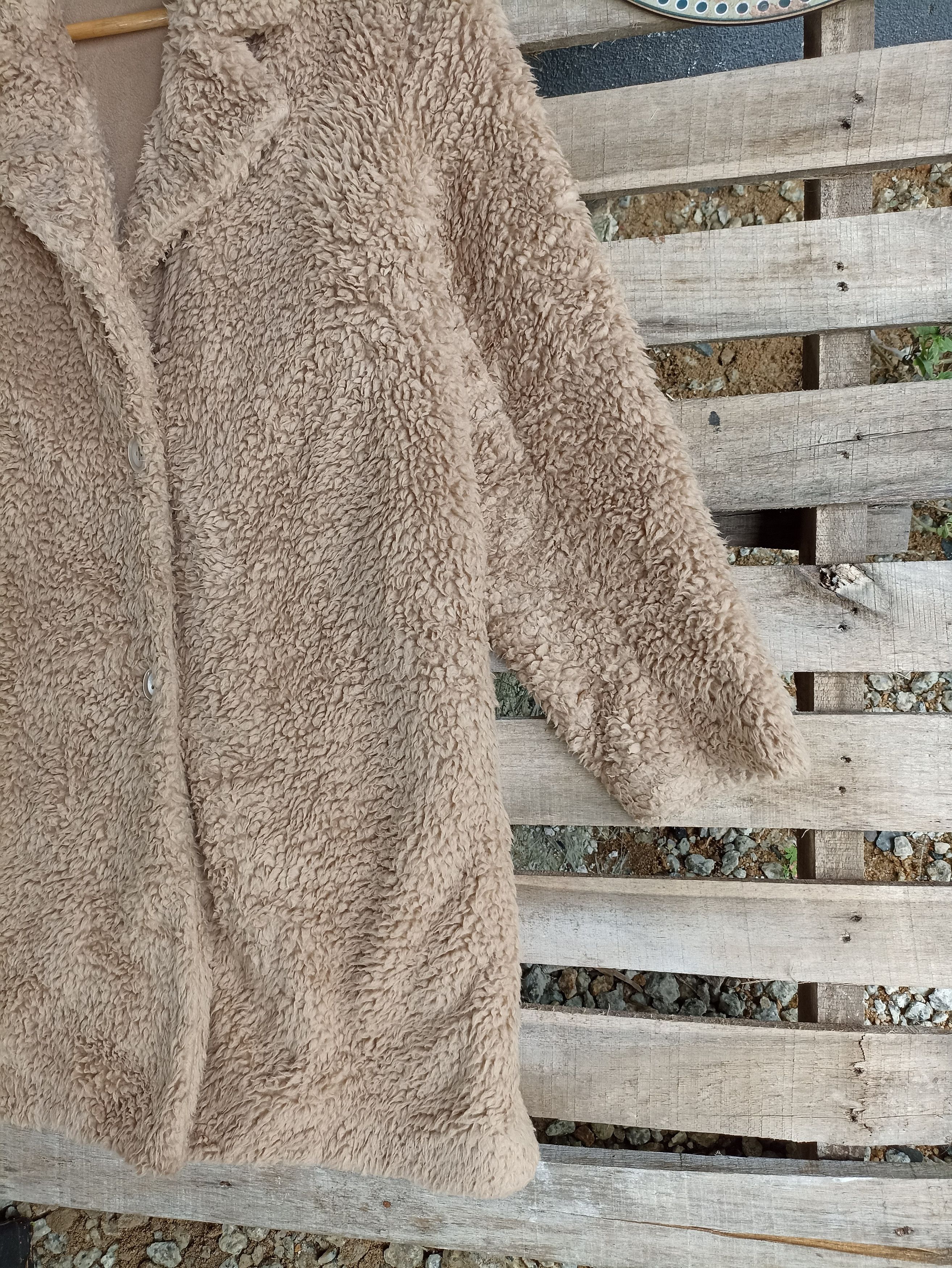 Japanese Brand × Uniqlo Uniqlo Fuzzy Fleece Long Jacket Size US M / EU 48-50 / 2 - 2 Thumbnail