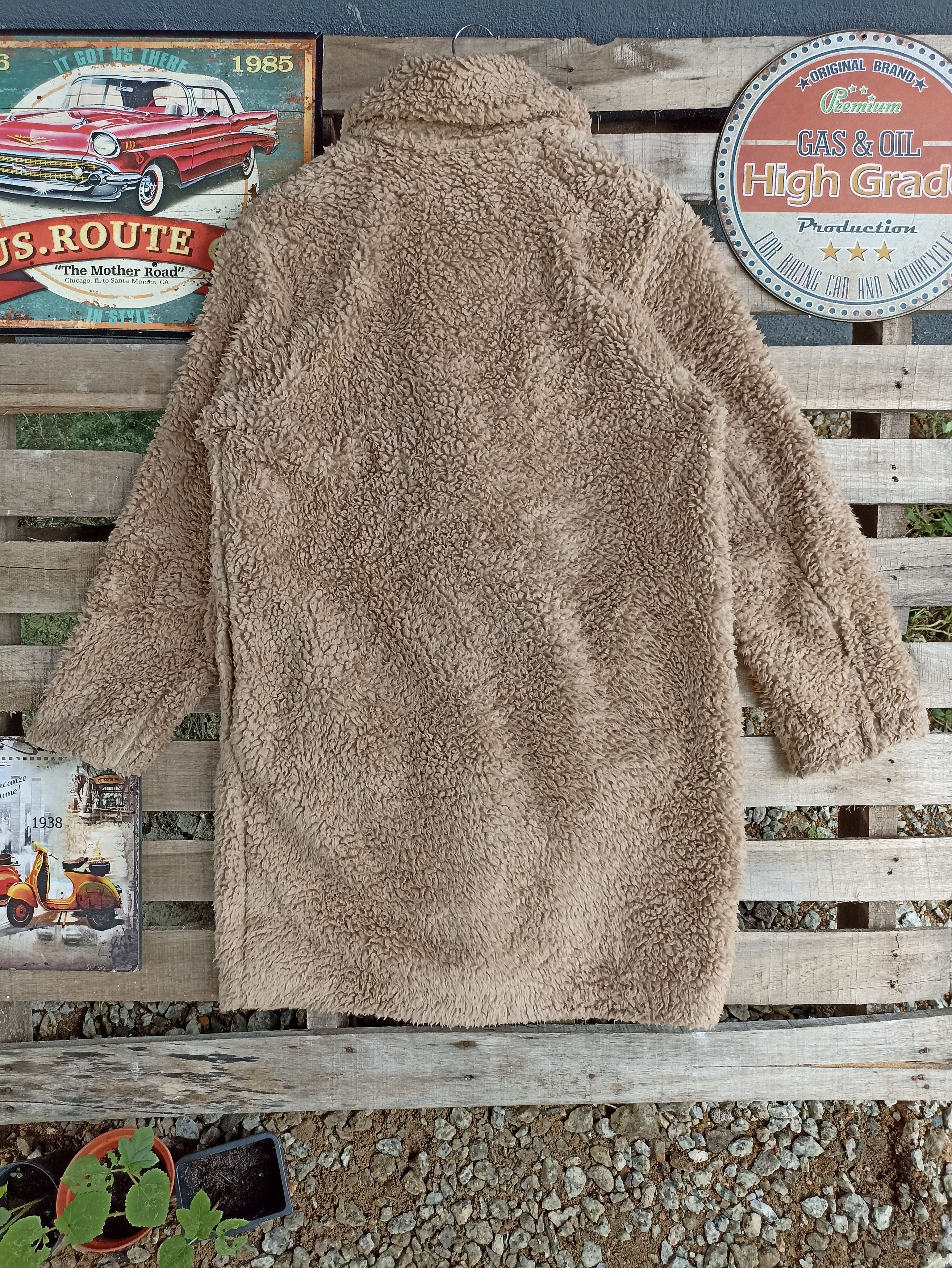 Japanese Brand × Uniqlo Uniqlo Fuzzy Fleece Long Jacket Size US M / EU 48-50 / 2 - 6 Thumbnail