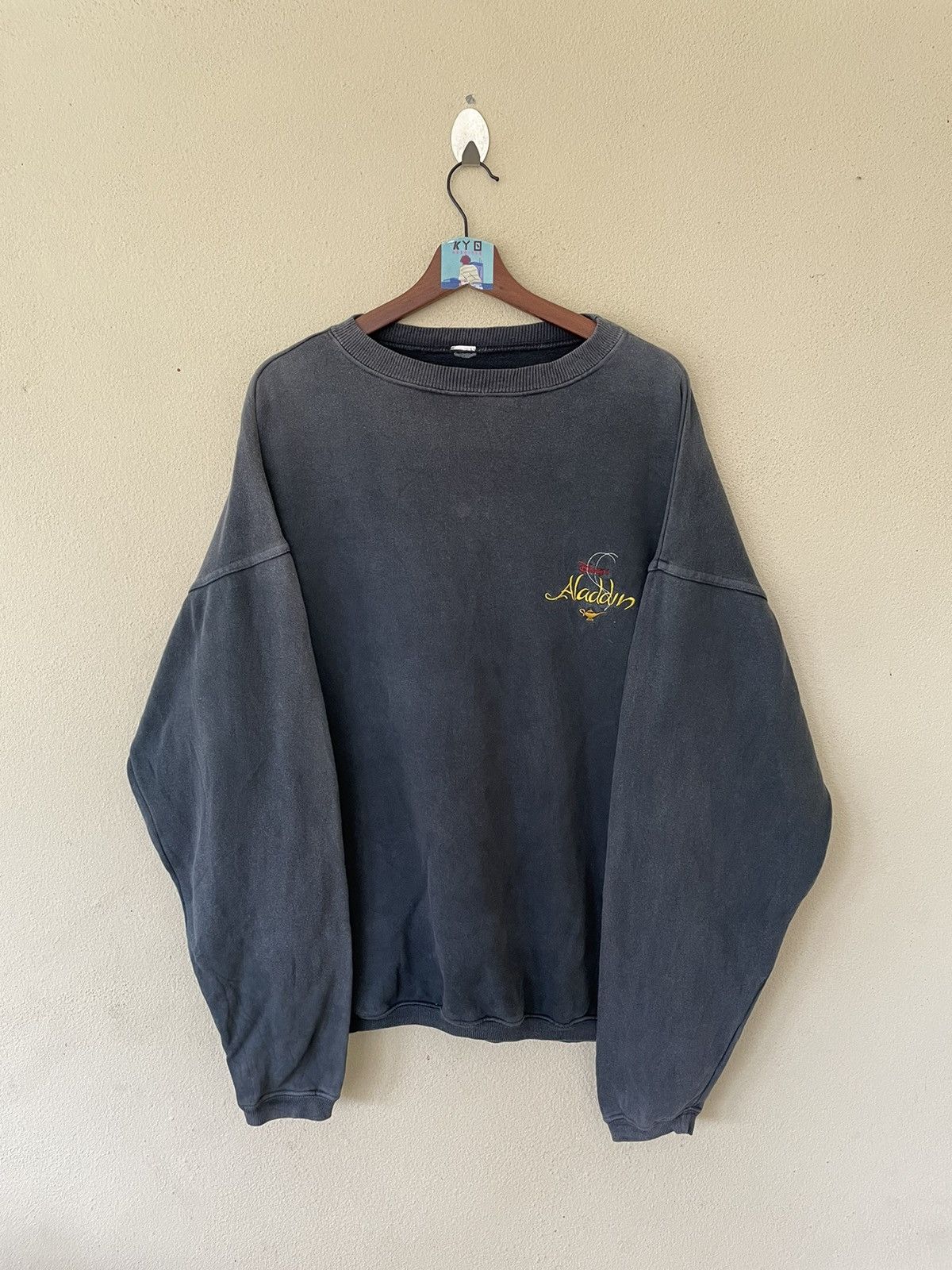 Disney × Vintage VINTAGE SUN FADED ALADDIN SWEATSHIRT Size US L / EU 52-54 / 3 - 1 Thumbnail