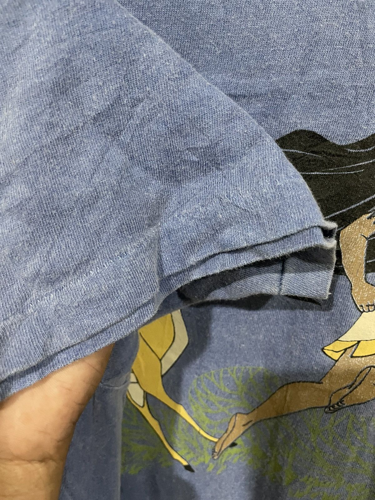 Cartoon Network Vintage 90s Pocahontas Made In USA Single Stitch Tee Size US XL / EU 56 / 4 - 15 Thumbnail