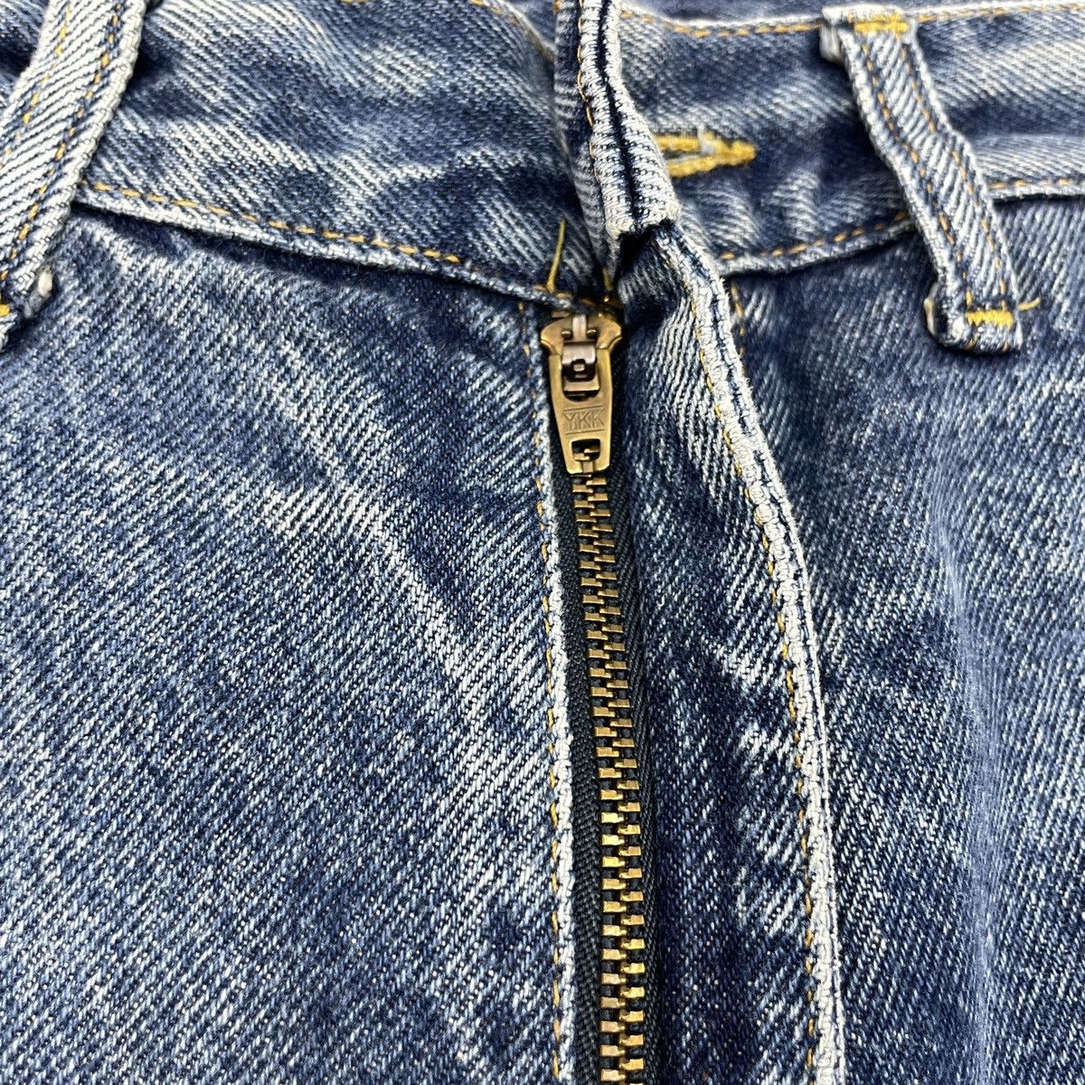 Lee × Vintage Vintage Lee Denim Distressed Light Wash -wc197 Size US 33 - 5 Thumbnail
