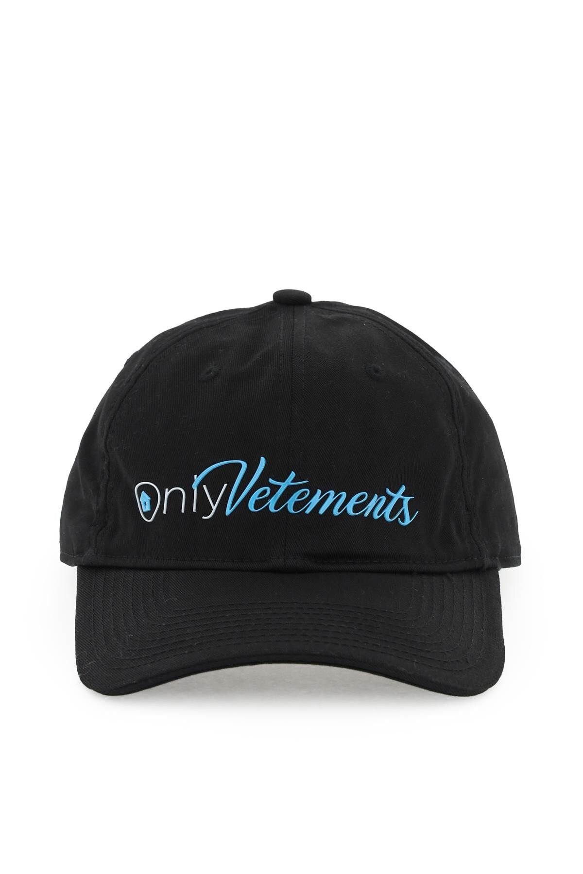 image of Vetements 'only Vetements' Baseball Cap in Black, Men's