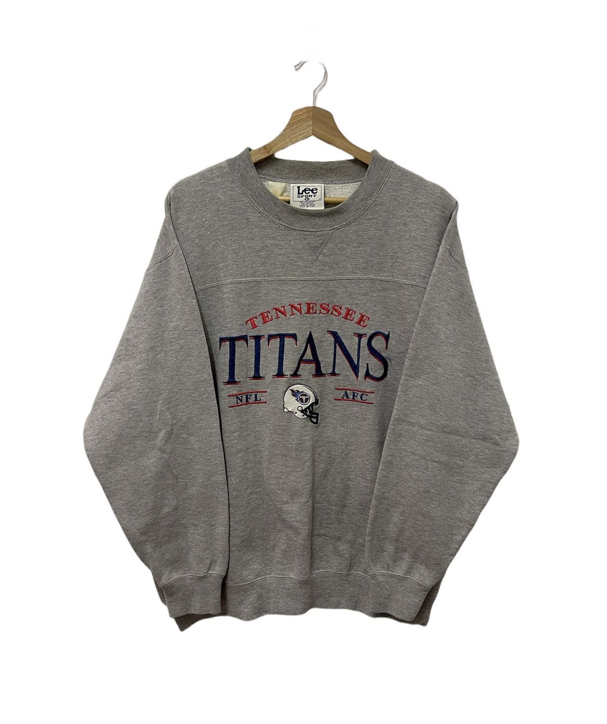 Lee NFL Vintage Vintage Lee Sport Tennessee Titans Spell Out Sweatshirt Grailed
