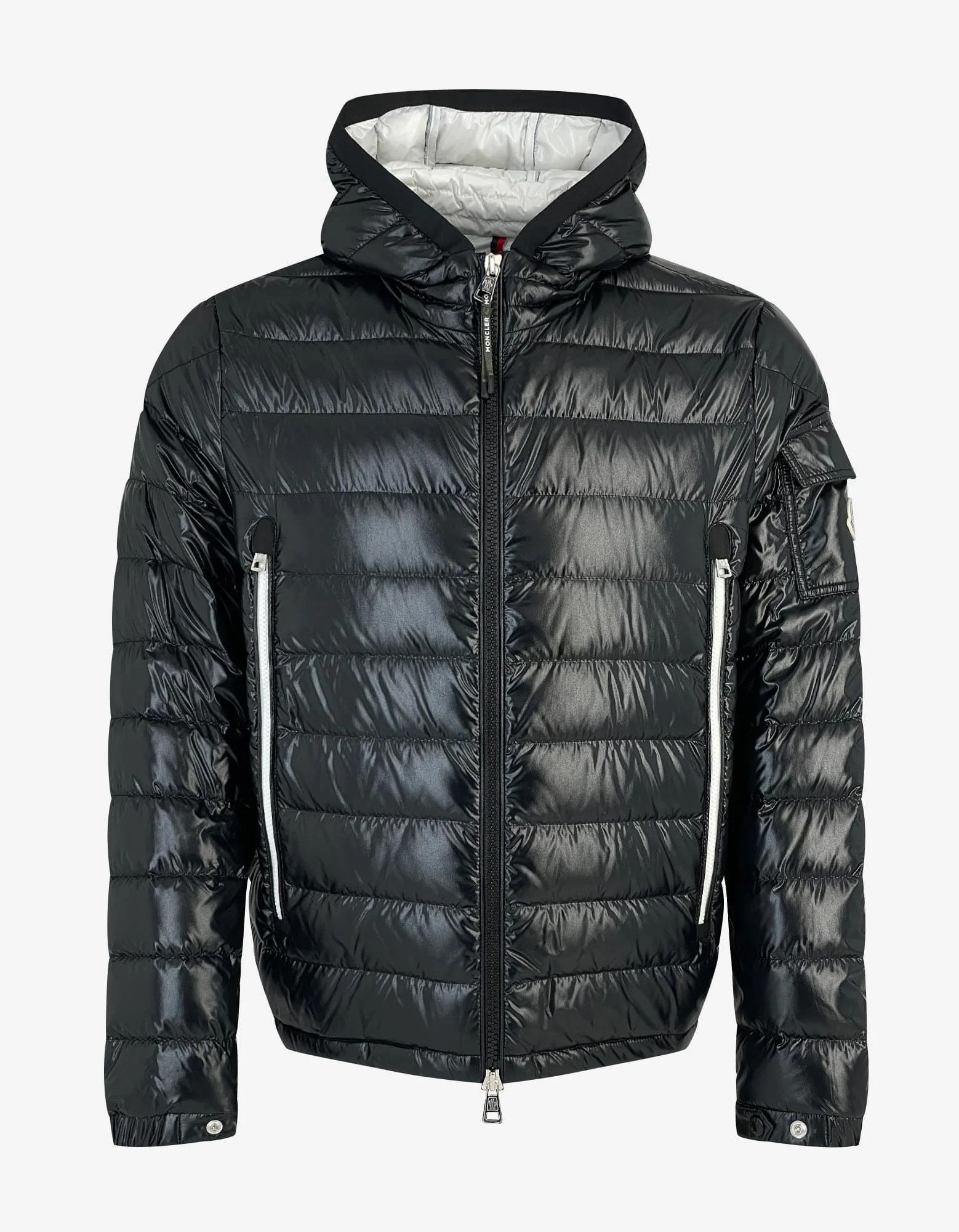 Image of Moncler Galion Black Down Jacket Size 1(S), Men's