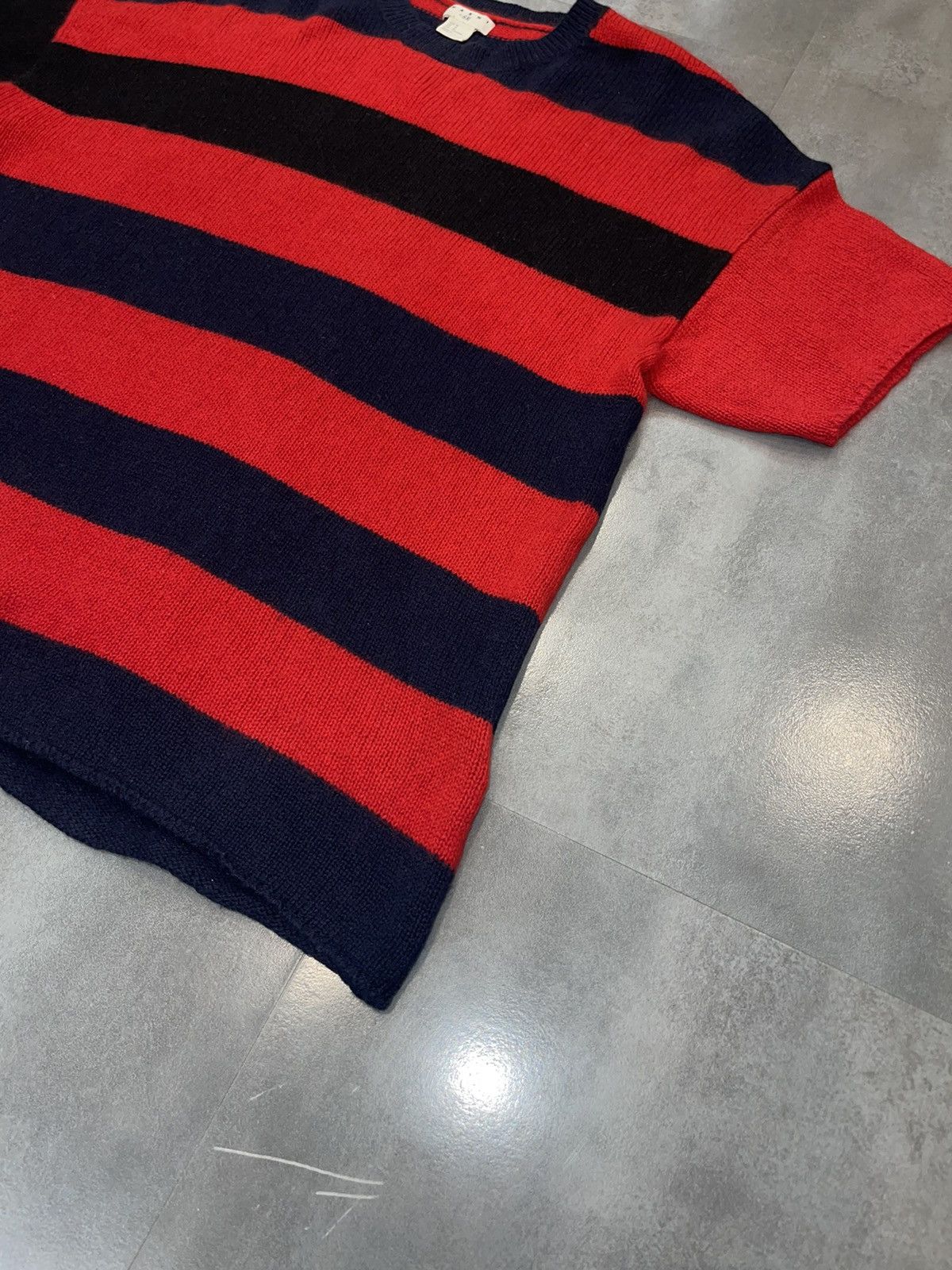 Marni SS12 Marni X H&M Striped Handknit Cashmere Sweater Size US M / EU 48-50 / 2 - 2 Thumbnail