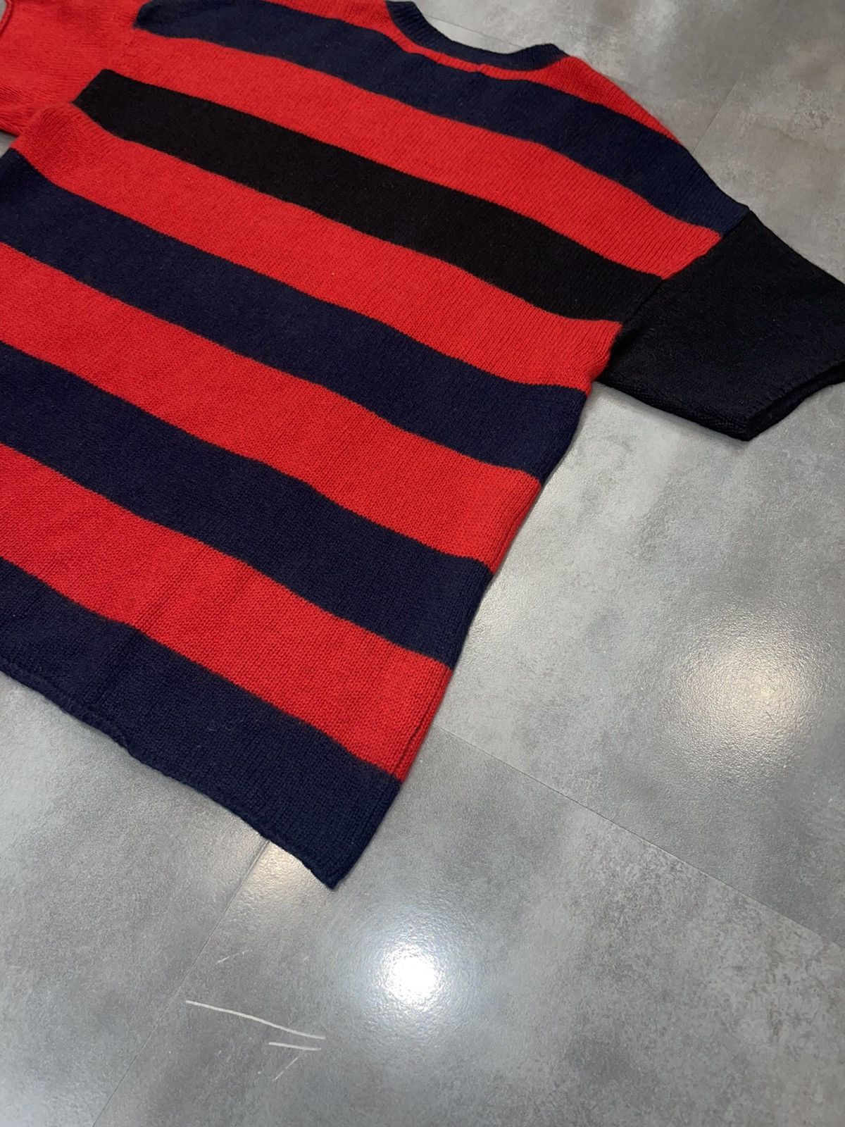 Marni SS12 Marni X H&M Striped Handknit Cashmere Sweater Size US M / EU 48-50 / 2 - 7 Thumbnail