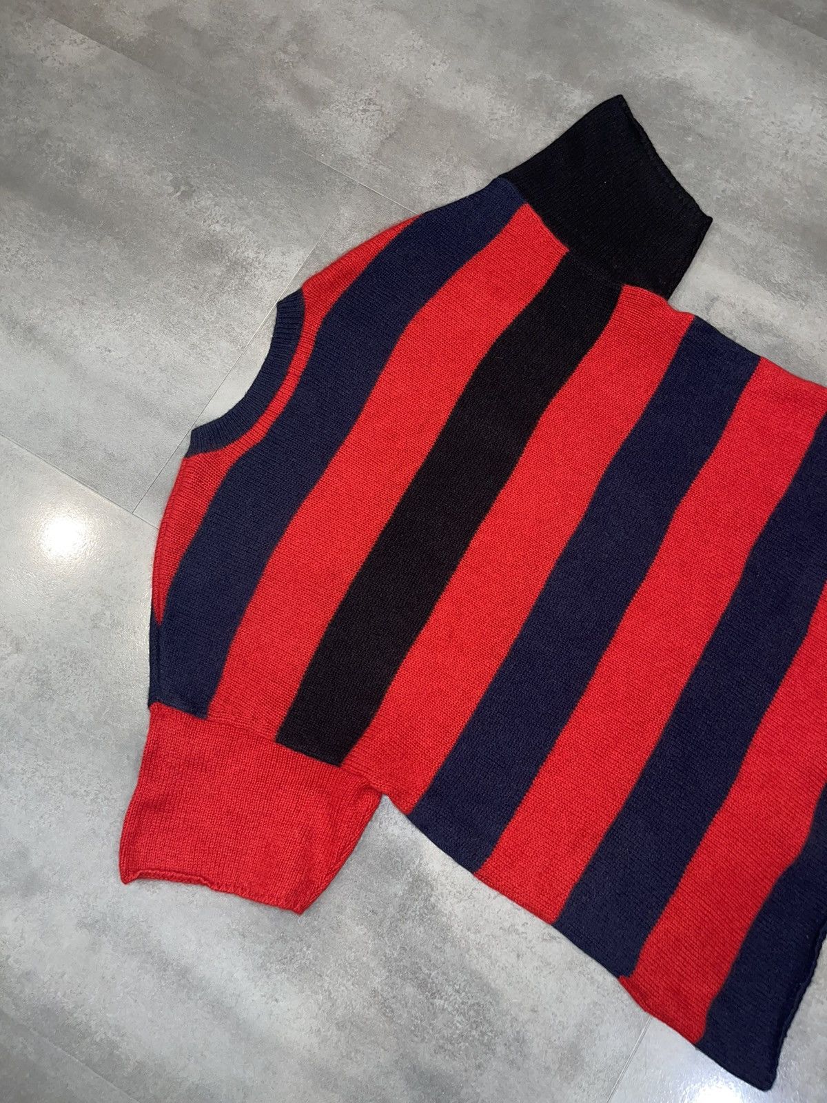 Marni SS12 Marni X H&M Striped Handknit Cashmere Sweater Size US M / EU 48-50 / 2 - 10 Thumbnail