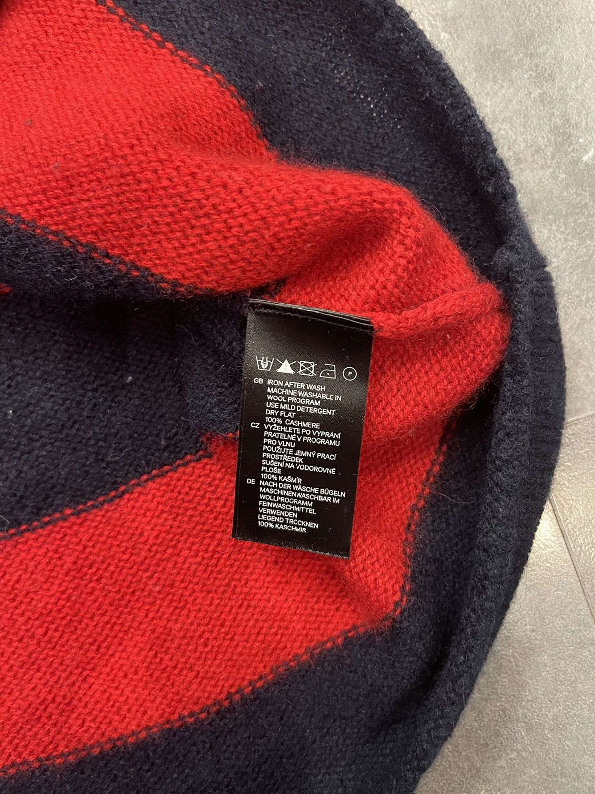 Marni SS12 Marni X H&M Striped Handknit Cashmere Sweater Size US M / EU 48-50 / 2 - 13 Thumbnail