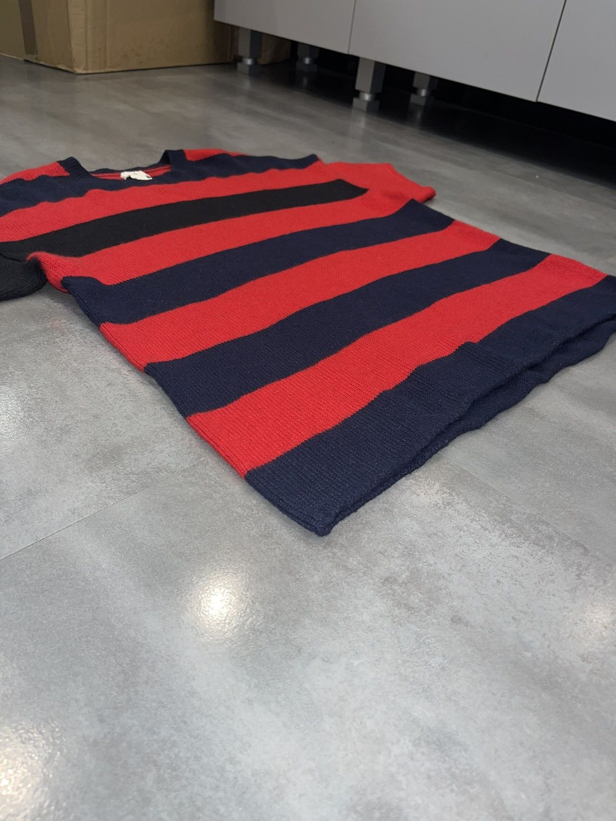 Marni SS12 Marni X H&M Striped Handknit Cashmere Sweater Size US M / EU 48-50 / 2 - 3 Thumbnail