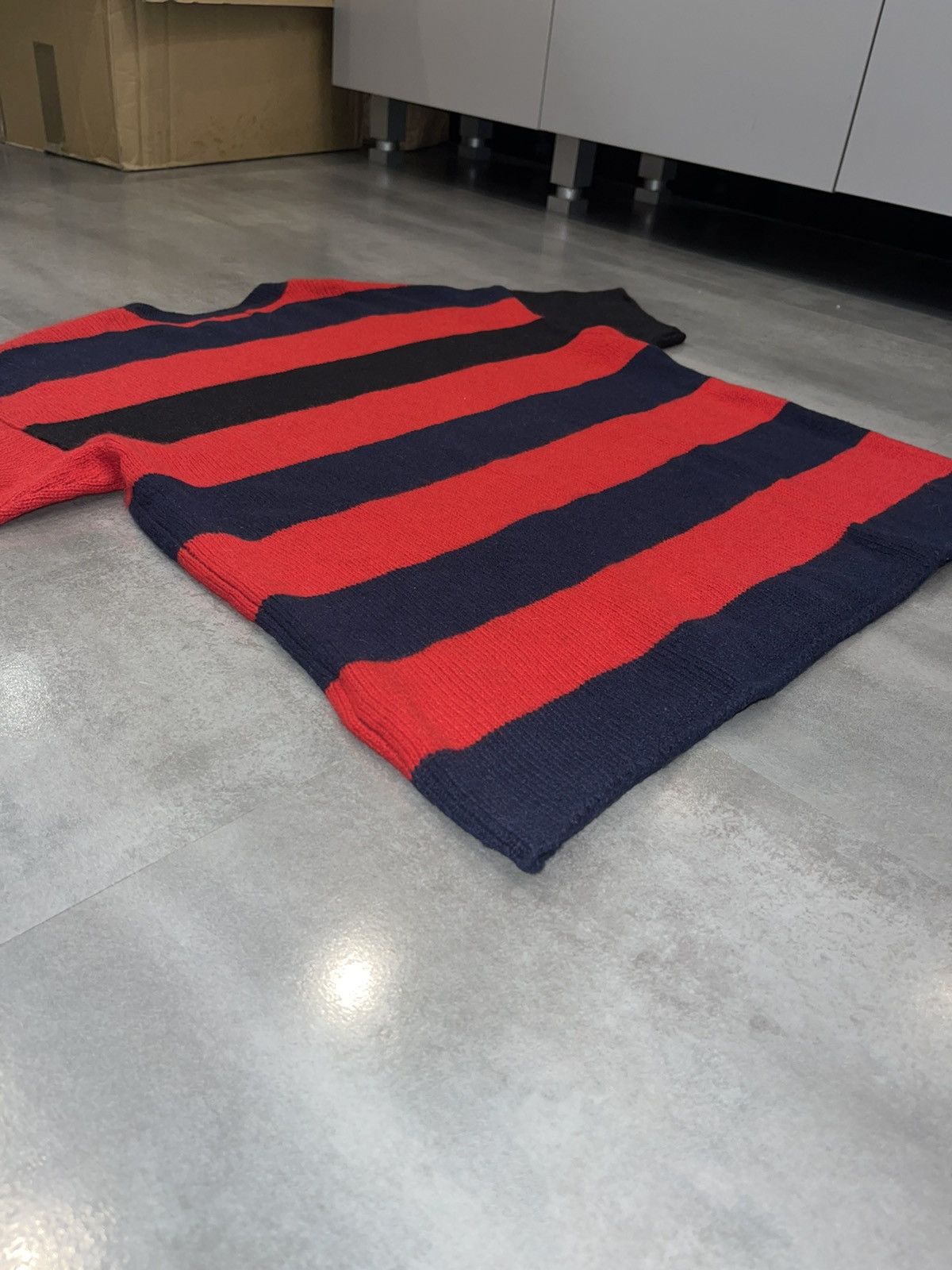 Marni SS12 Marni X H&M Striped Handknit Cashmere Sweater Size US M / EU 48-50 / 2 - 8 Thumbnail