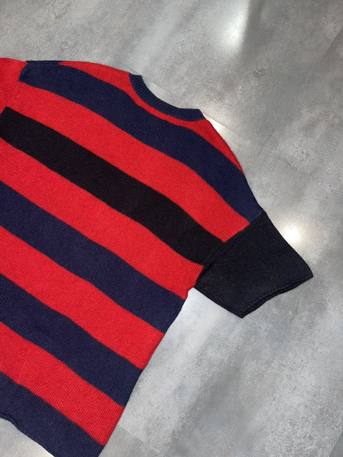 Marni SS12 Marni X H&M Striped Handknit Cashmere Sweater Size US M / EU 48-50 / 2 - 9 Thumbnail