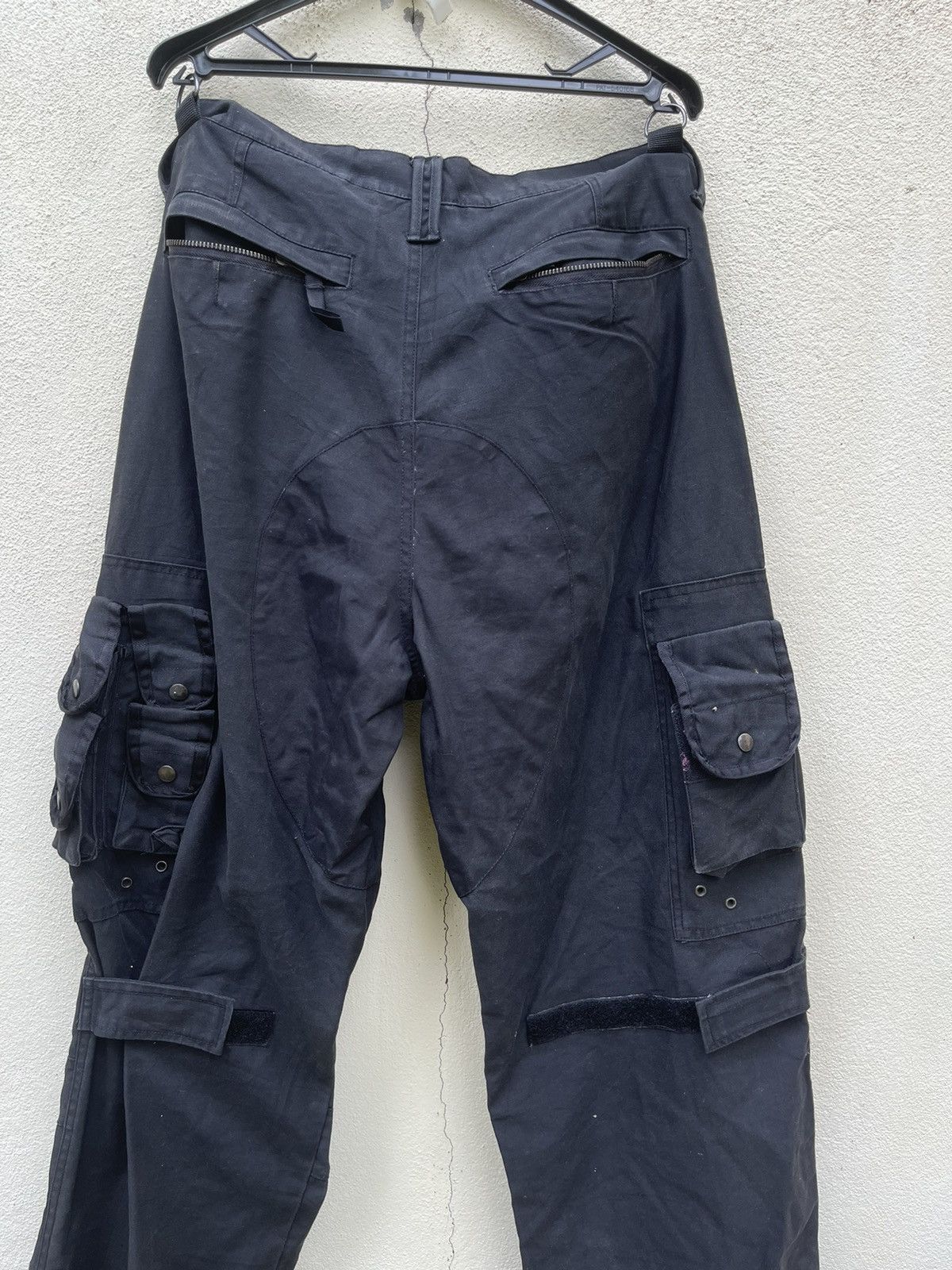 If Six Was Nine × Japanese Brand × KMRii ❌BEST OFFER🔥Black Bondage Pants Utilities Multipockets Size US 31 - 6 Thumbnail