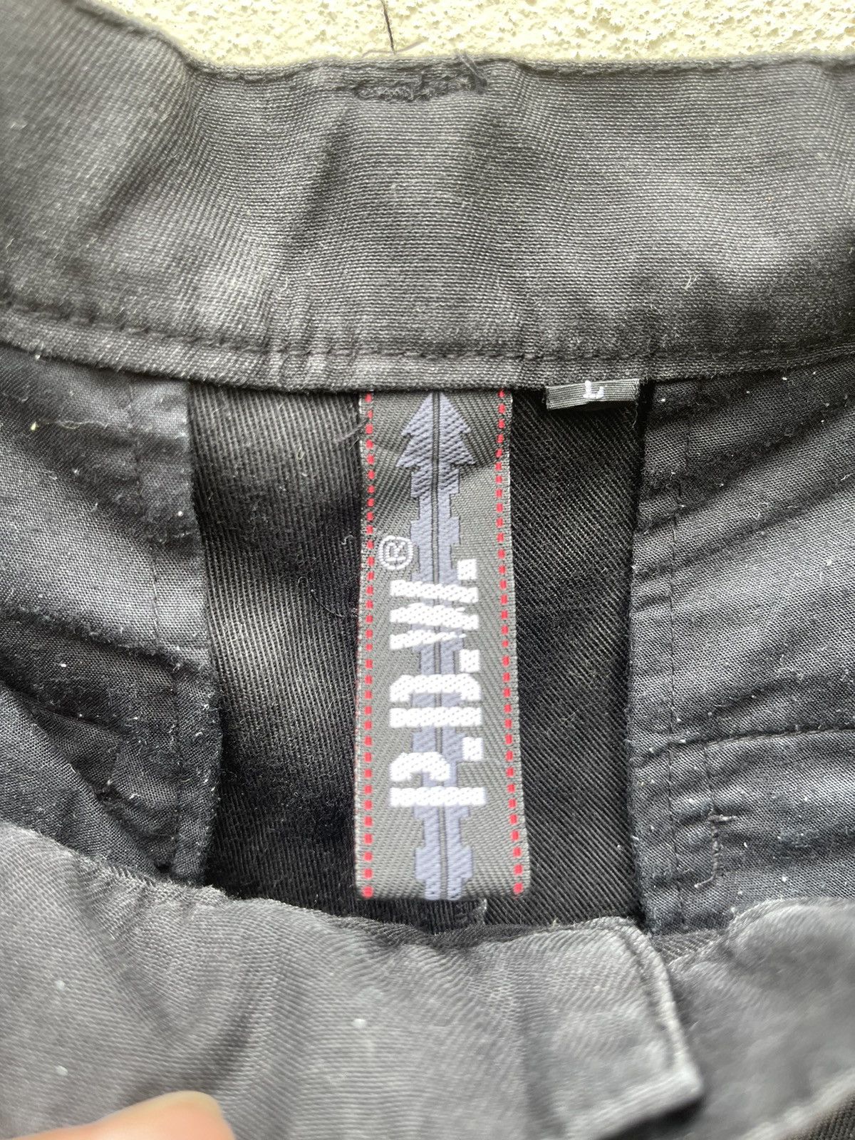 If Six Was Nine × Japanese Brand × KMRii ❌BEST OFFER🔥Black Bondage Pants Utilities Multipockets Size US 31 - 8 Thumbnail