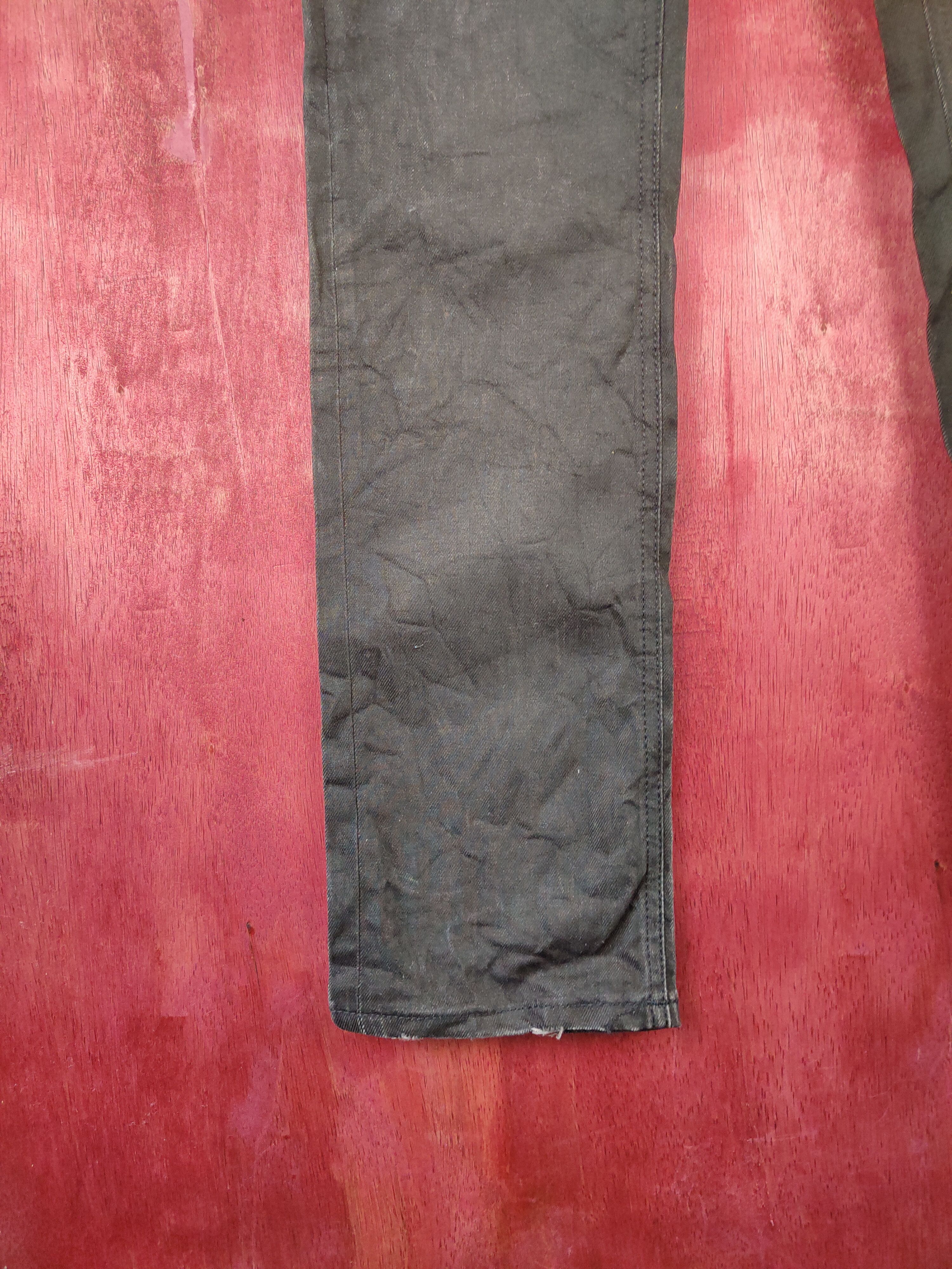 Nudie Jeans DL Nudie Jeans Co Black plain distressed ripped Jeans #S661 Size US 30 / EU 46 - 4 Thumbnail
