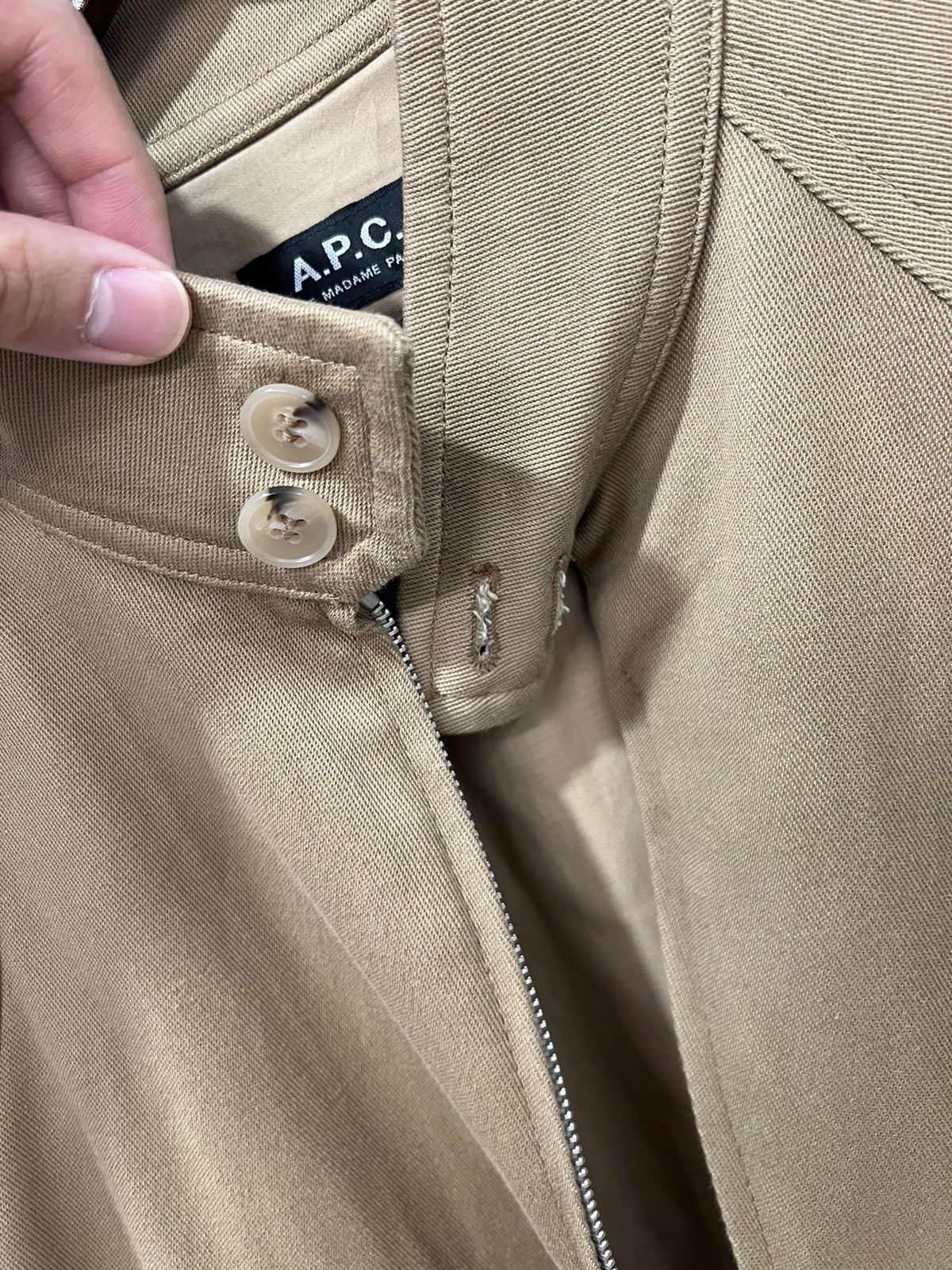 A.P.C. Button Collar Jacket Size US M / EU 48-50 / 2 - 4 Thumbnail