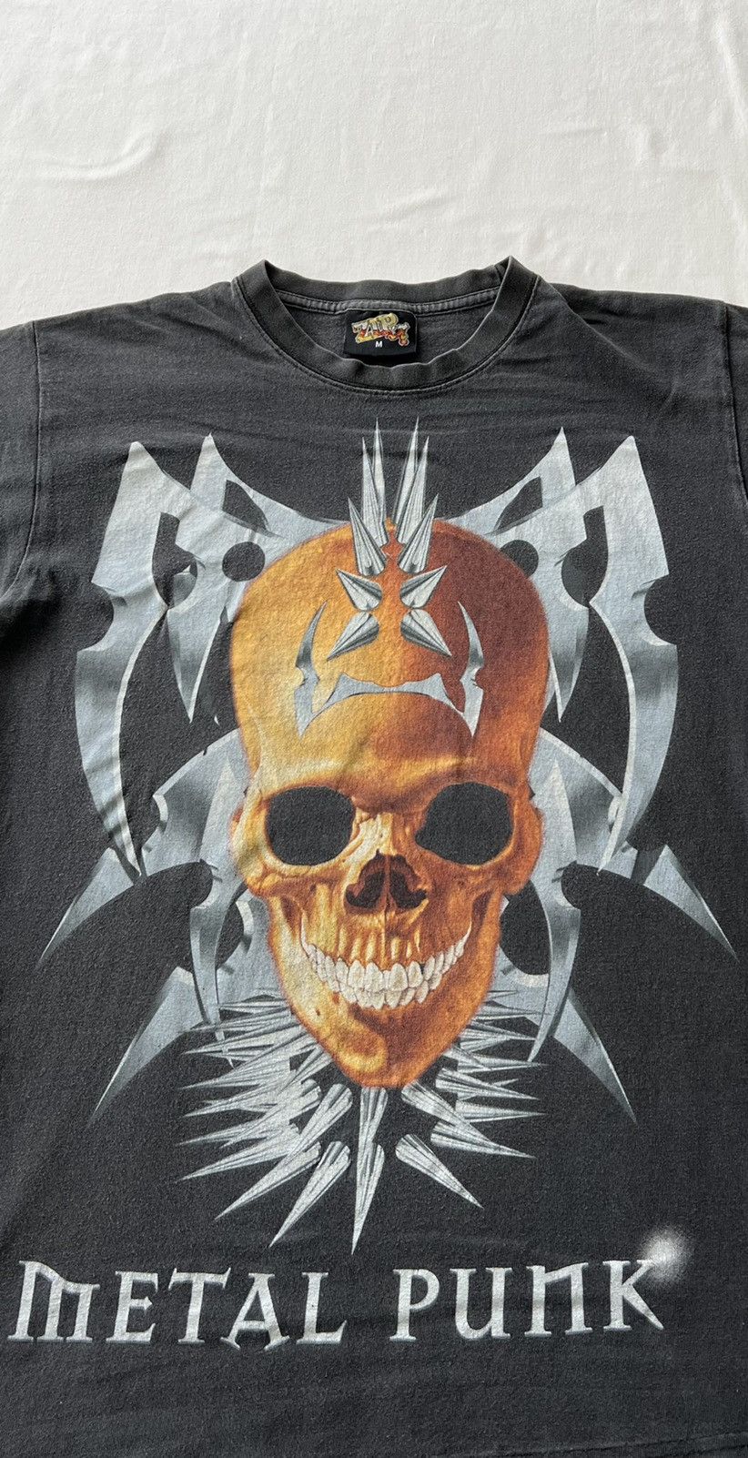 Band Tees Vintage 90s Metal Punk Band Rock Faded Black Tee Size US M / EU 48-50 / 2 - 3 Thumbnail