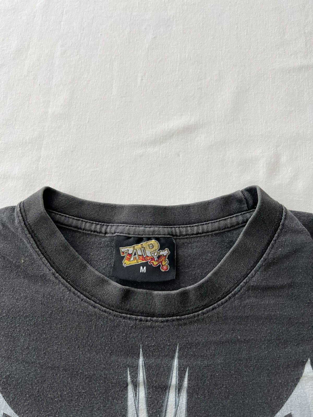 Band Tees Vintage 90s Metal Punk Band Rock Faded Black Tee Size US M / EU 48-50 / 2 - 9 Thumbnail