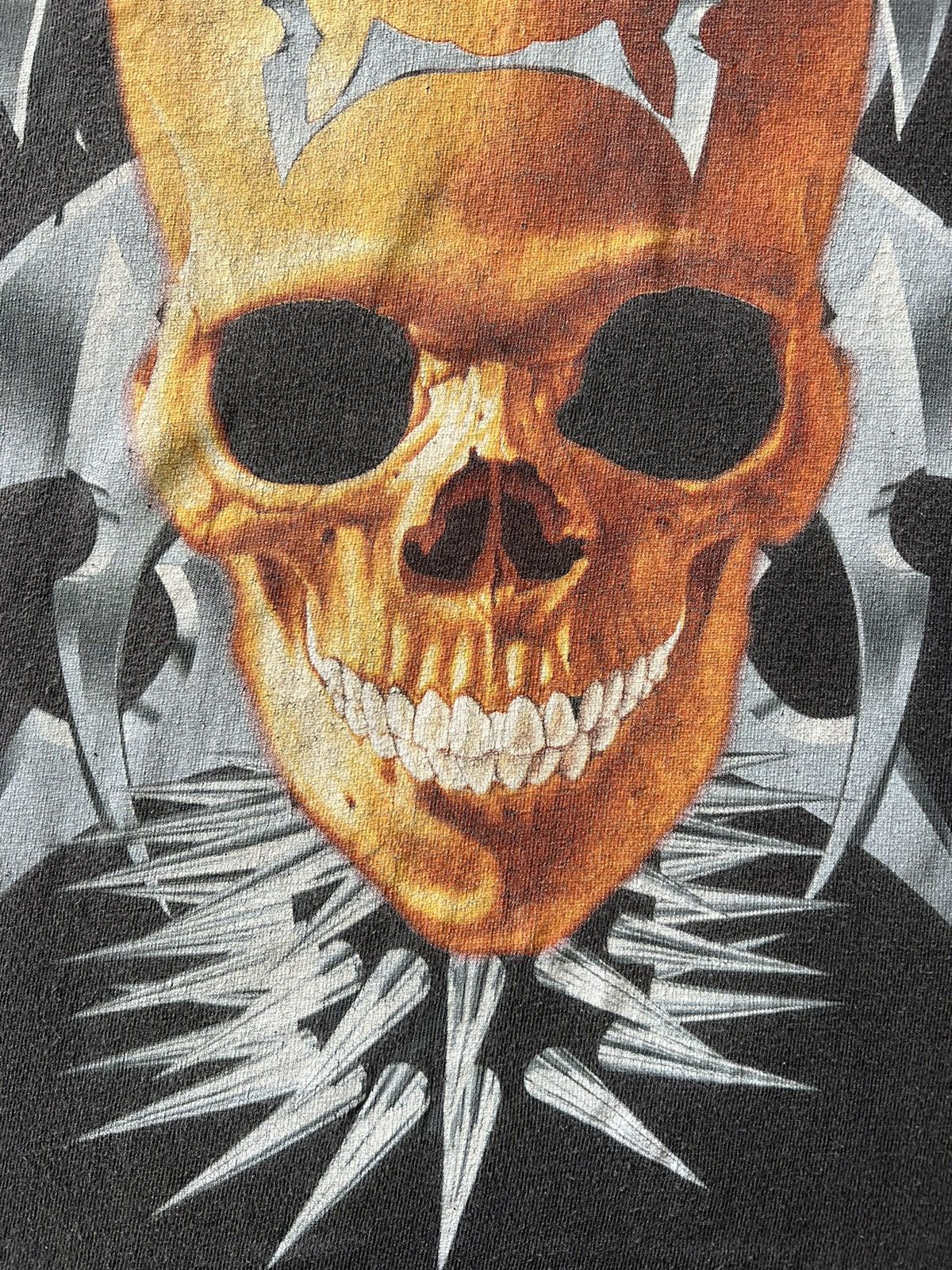 Band Tees Vintage 90s Metal Punk Band Rock Faded Black Tee Size US M / EU 48-50 / 2 - 4 Thumbnail