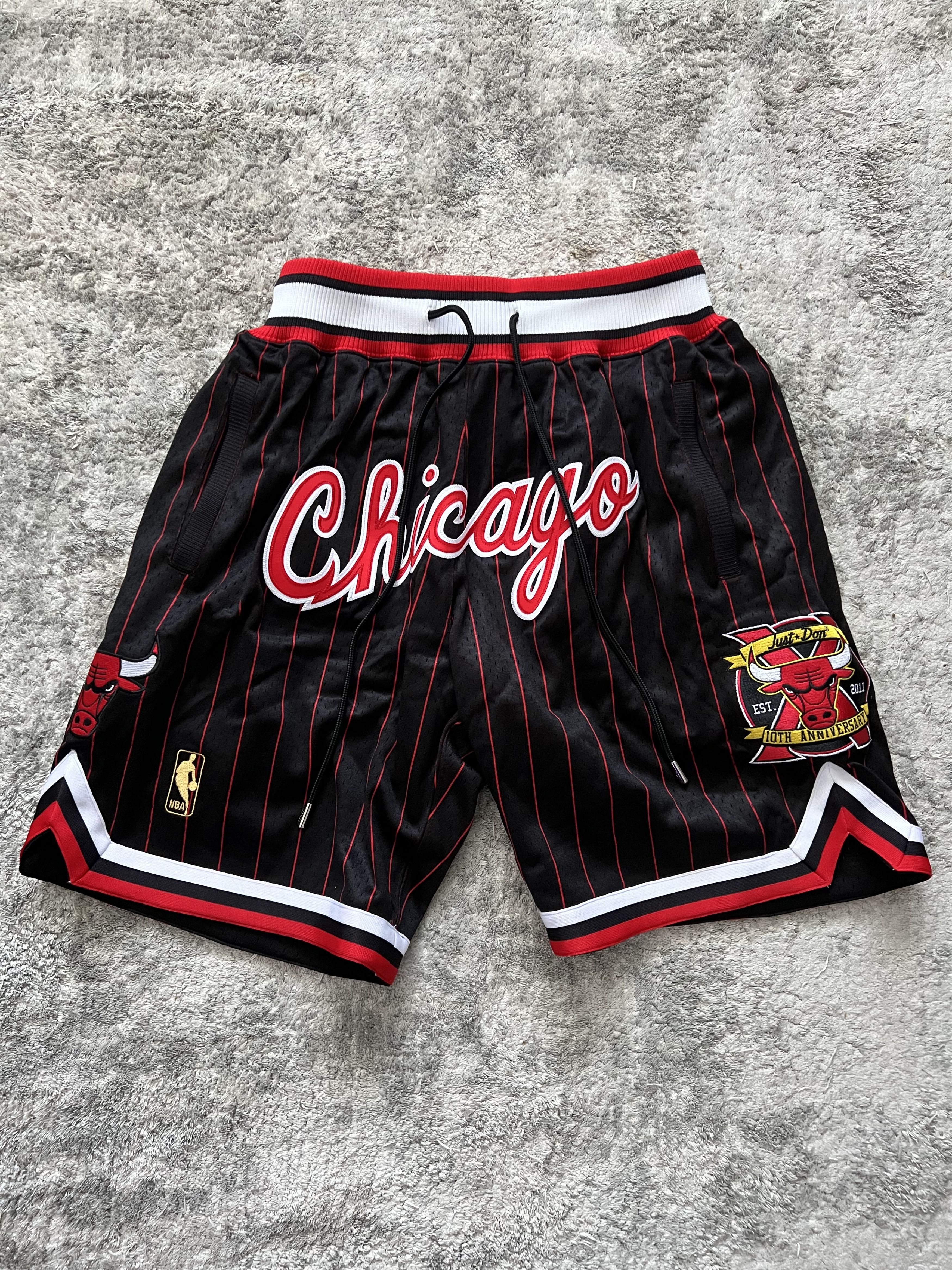 Just Don 10th Year Anniversary Shorts Chicago Bulls 1996