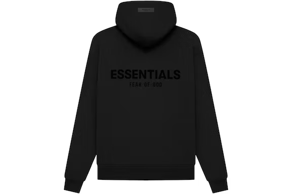 Essentials × FOG × Fear of God Fear of God Essentials Hoodie Stretch Limo Black Size US S / EU 44-46 / 1 - 2 Thumbnail