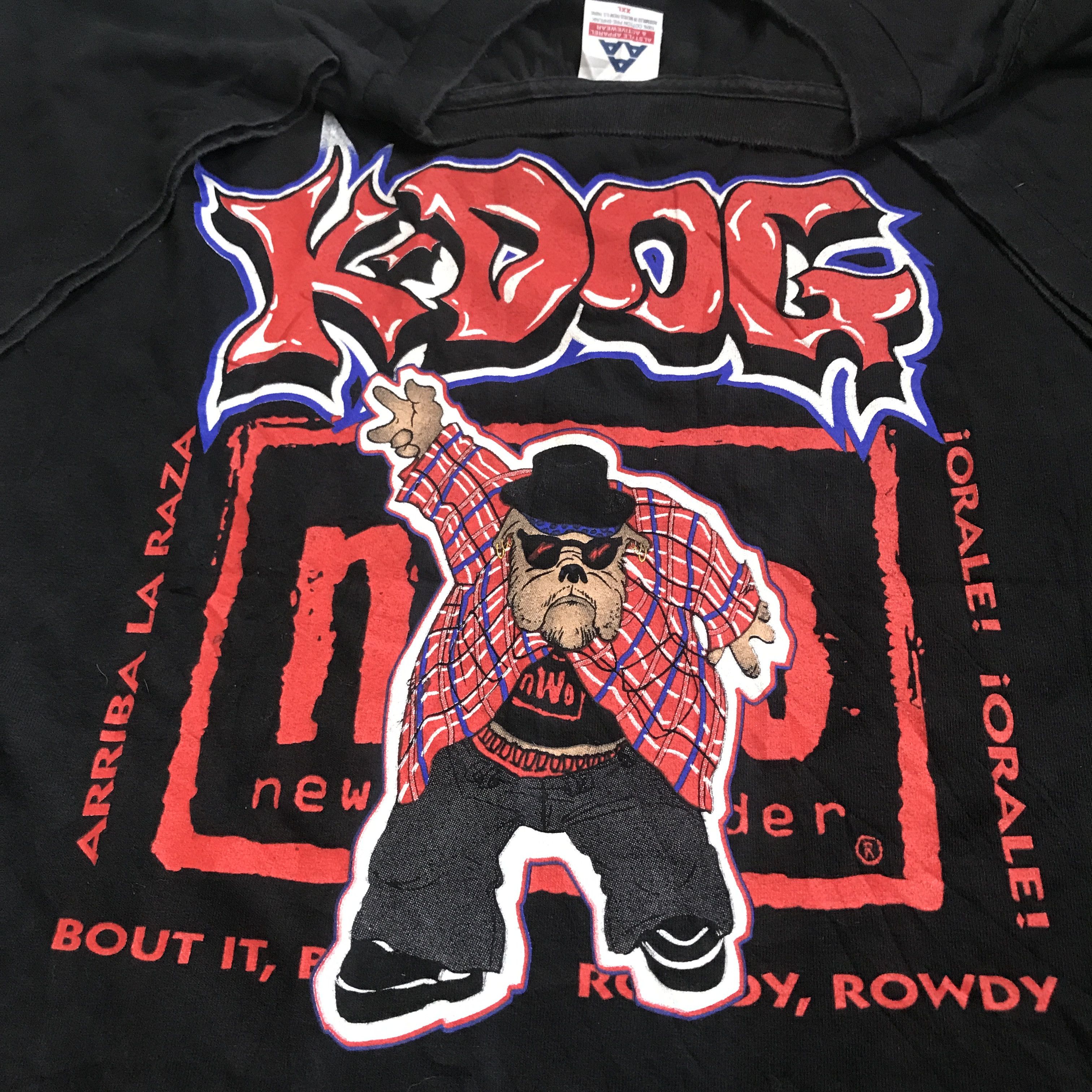 WCW/nWo Vintage 90s K-Dogg Konnan NWO Promo Tee 2XL Size US XXL / EU 58 / 5 - 1 Thumbnail