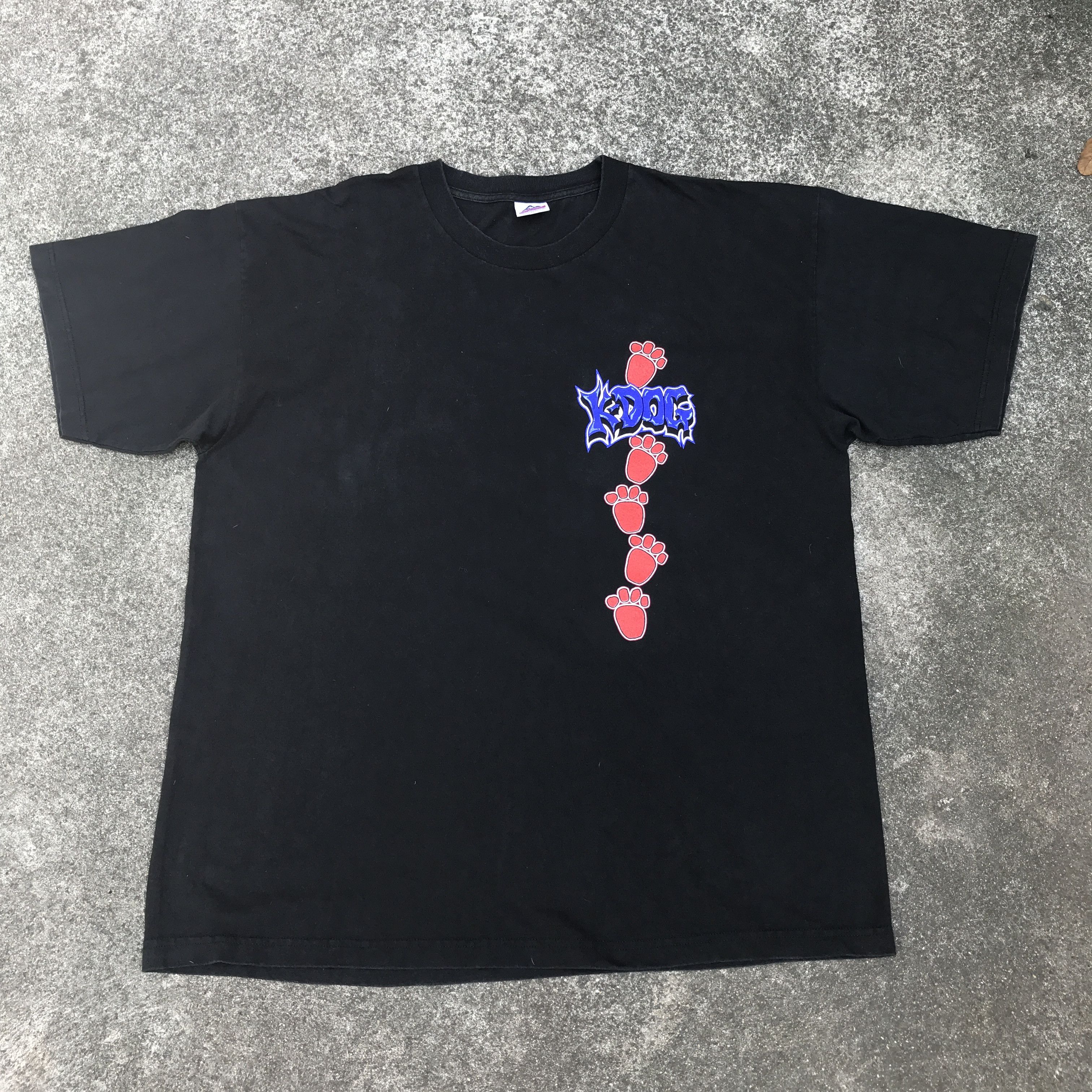 WCW/nWo Vintage 90s K-Dogg Konnan NWO Promo Tee 2XL Size US XXL / EU 58 / 5 - 6 Thumbnail