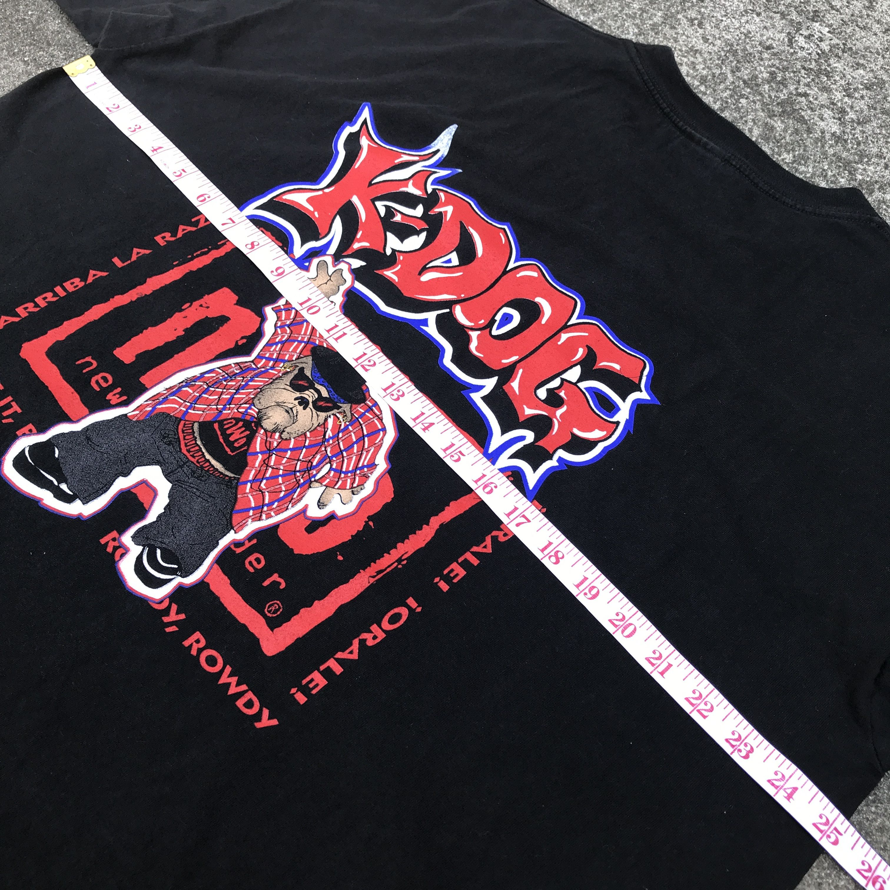 WCW/nWo Vintage 90s K-Dogg Konnan NWO Promo Tee 2XL Size US XXL / EU 58 / 5 - 8 Thumbnail