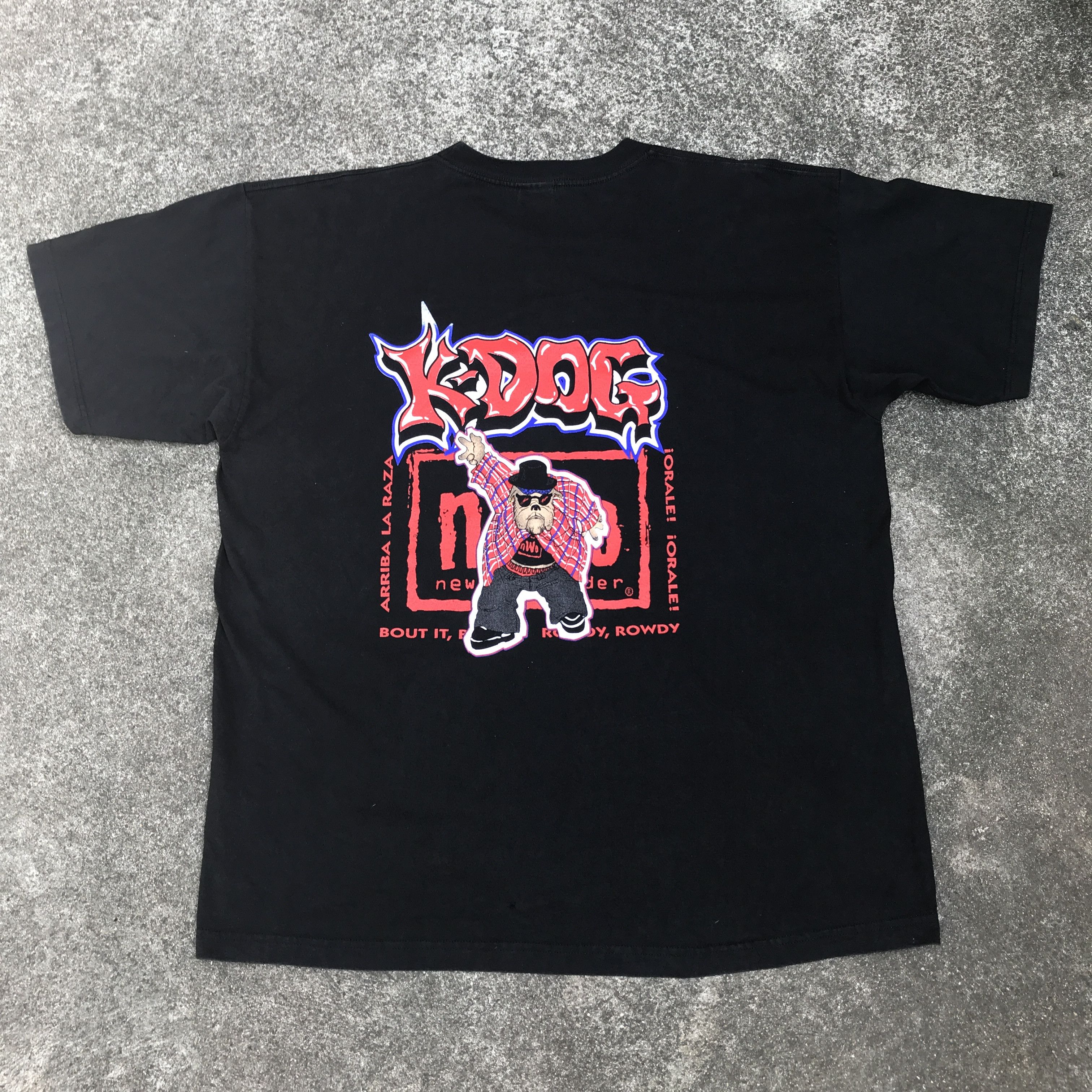 WCW/nWo Vintage 90s K-Dogg Konnan NWO Promo Tee 2XL Size US XXL / EU 58 / 5 - 2 Thumbnail