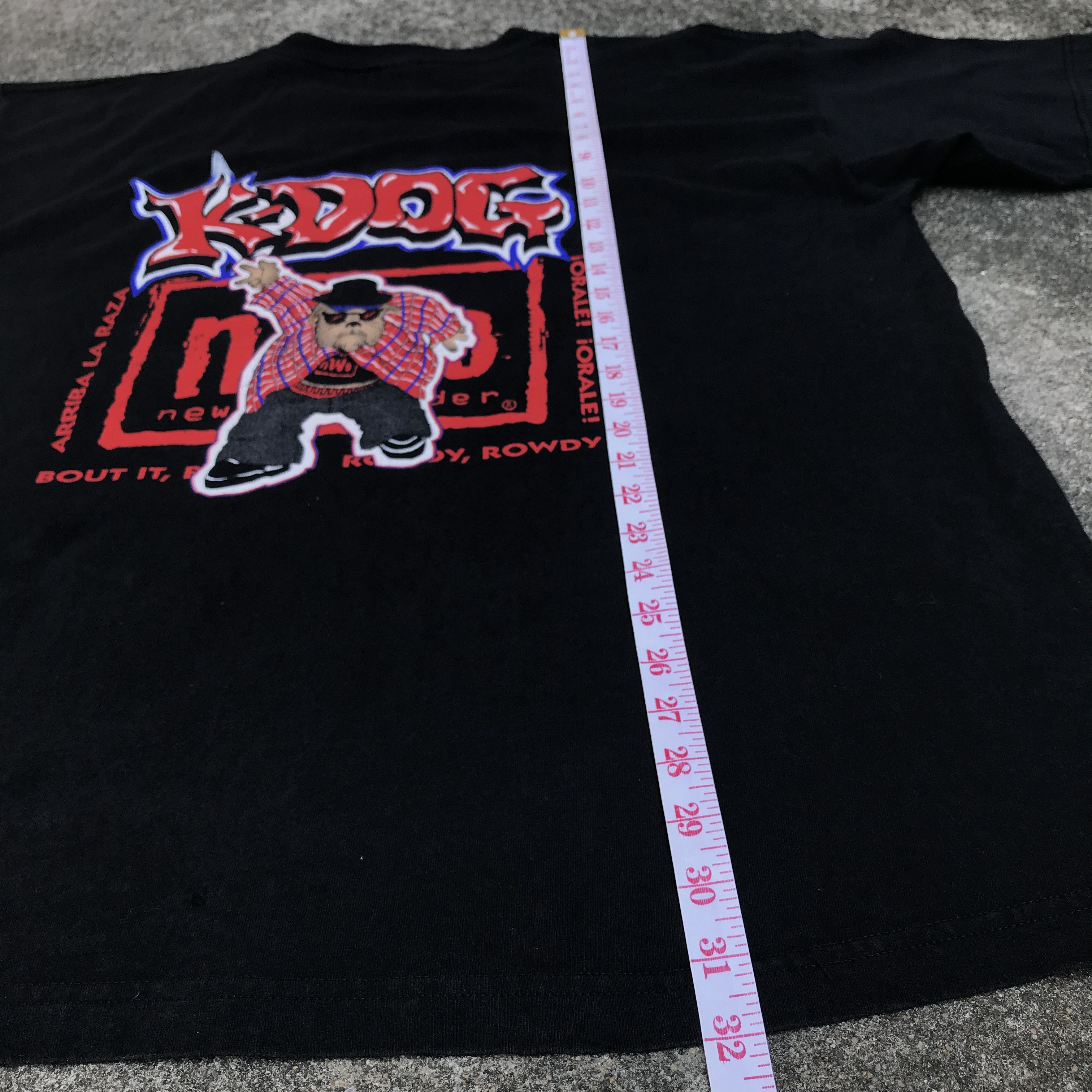 WCW/nWo Vintage 90s K-Dogg Konnan NWO Promo Tee 2XL Size US XXL / EU 58 / 5 - 9 Thumbnail