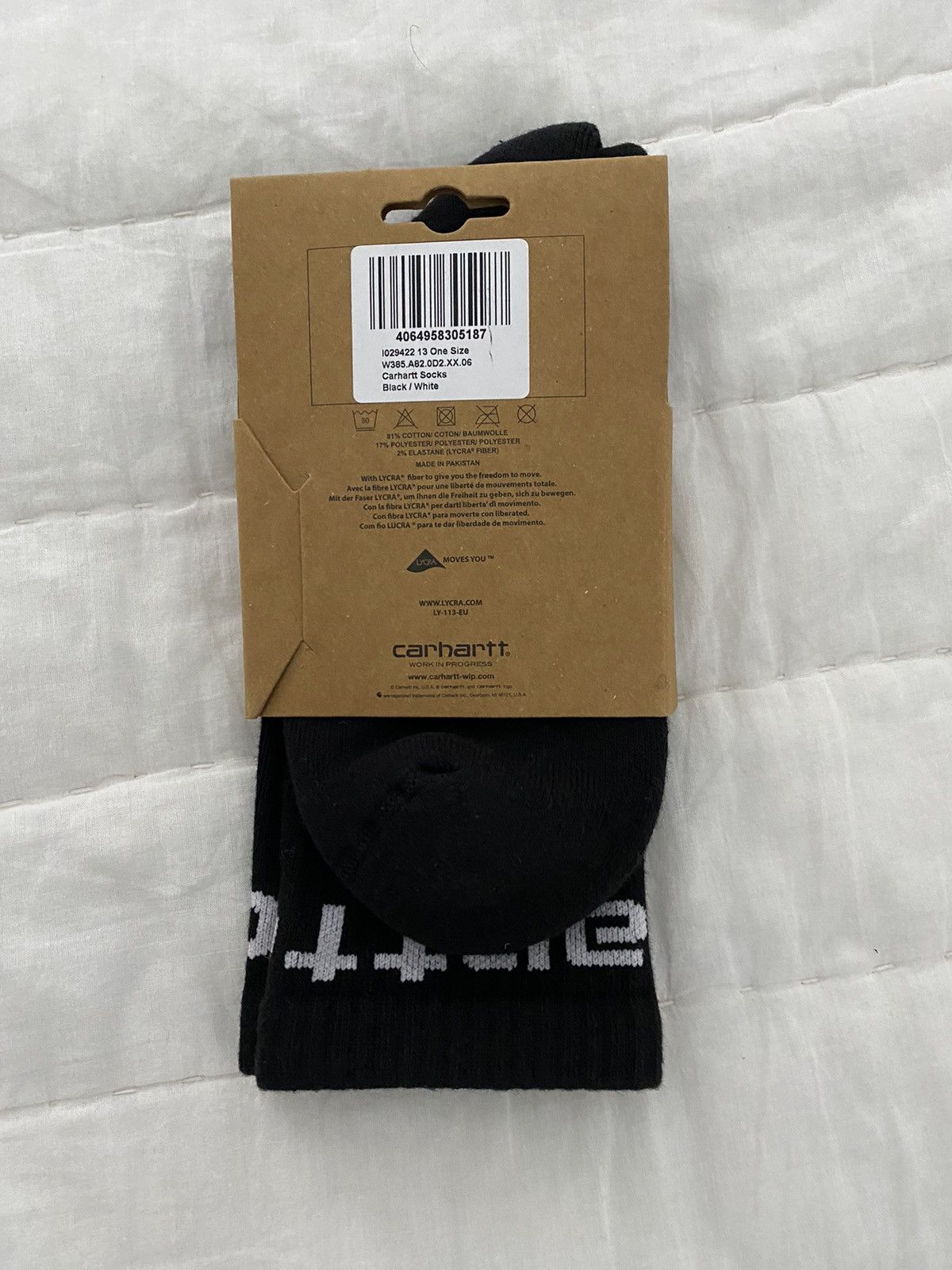 Carhartt Wip Carhartt WIP Script Socks NWT Size ONE SIZE - 3 Thumbnail