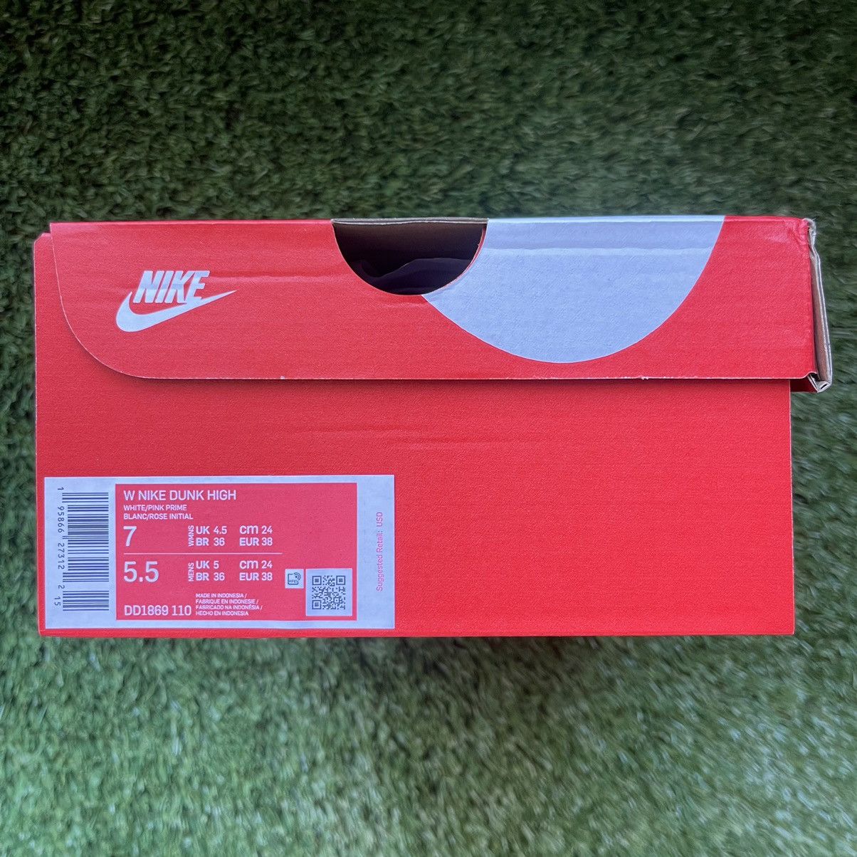Nike Nike Dunk High Pink Prime Size 7W Size US 7 / IT 37 - 7 Thumbnail