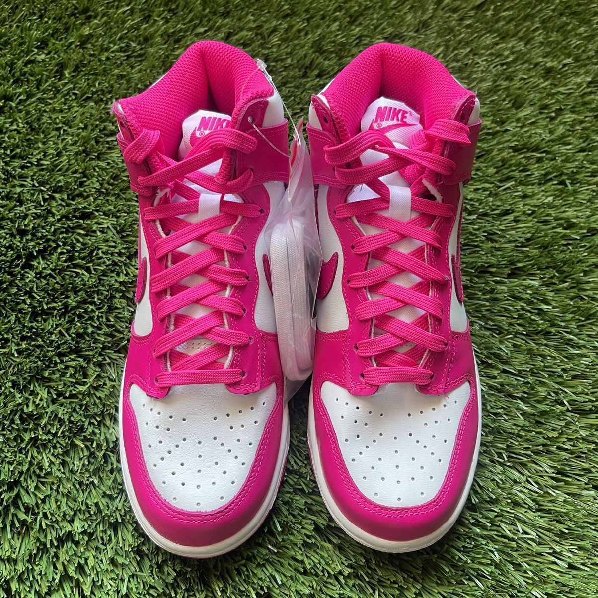 Nike Nike Dunk High Pink Prime Size 7W Size US 7 / IT 37 - 3 Thumbnail