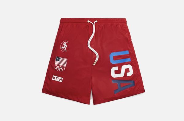 Kith Kith x Team USA Swim Shorts | Grailed