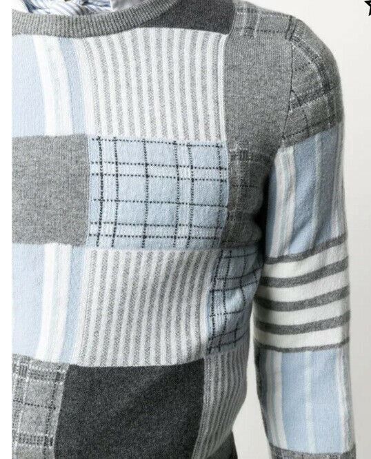 Thom Browne Sweater in Gray Size US M / EU 48-50 / 2 - 7 Thumbnail