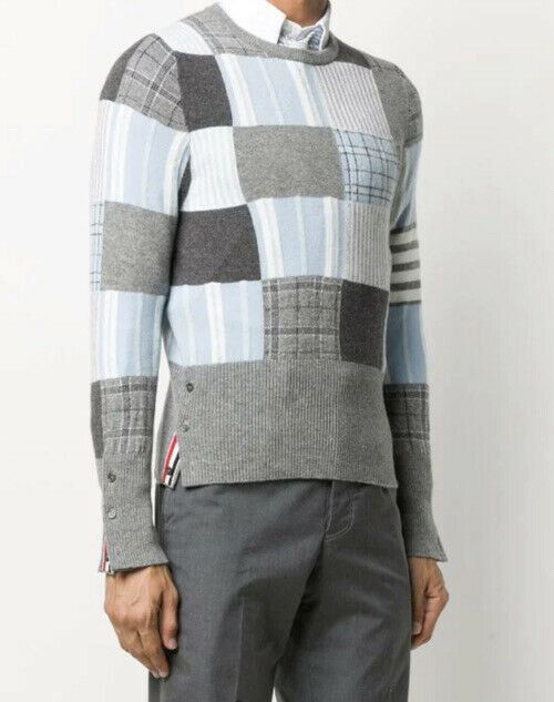 Thom Browne Sweater in Gray Size US M / EU 48-50 / 2 - 6 Thumbnail