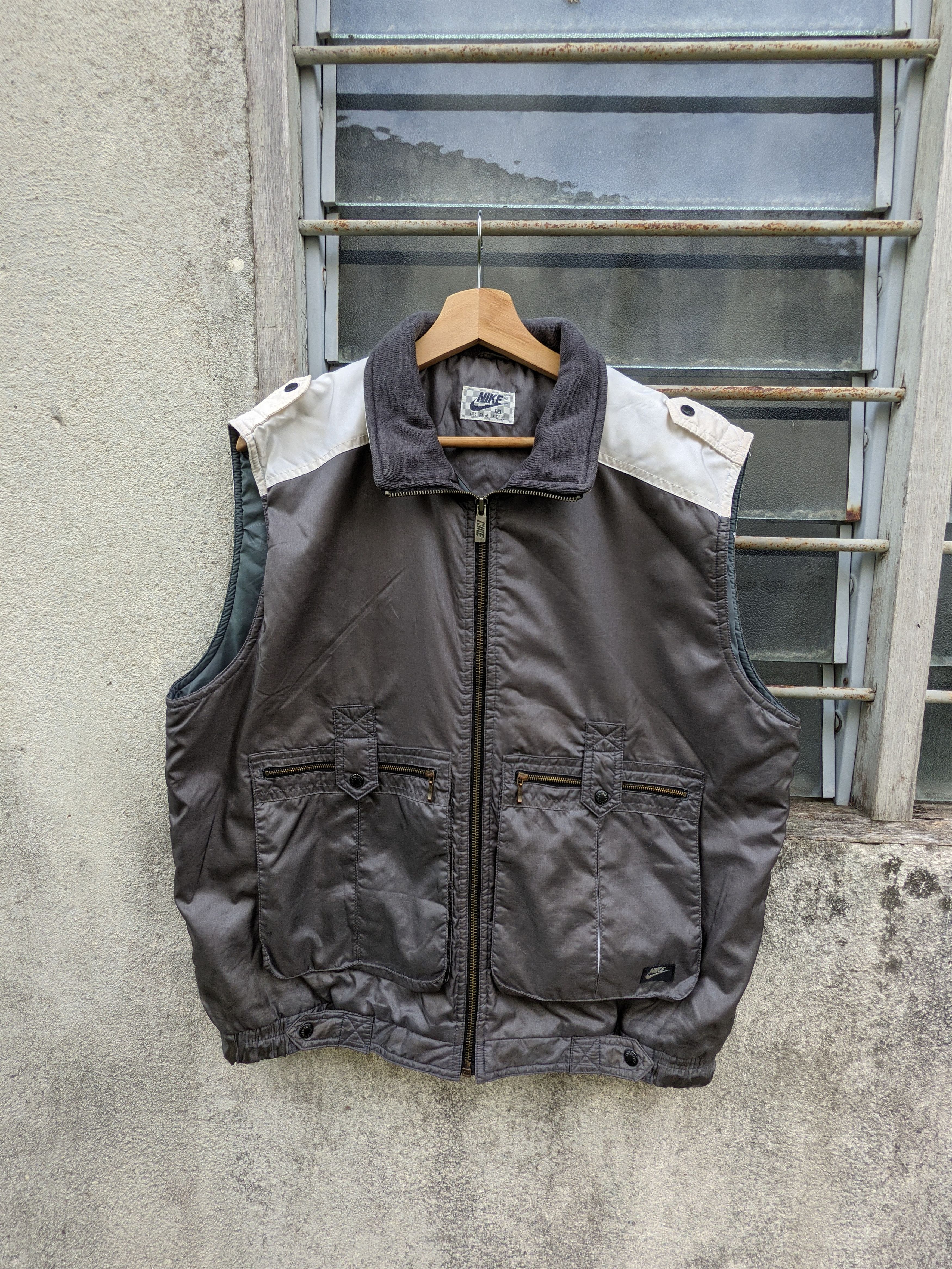 Nike Vintage 80's Nike ceramic tex nylon vest Size US L / EU 52-54 / 3 - 5 Thumbnail