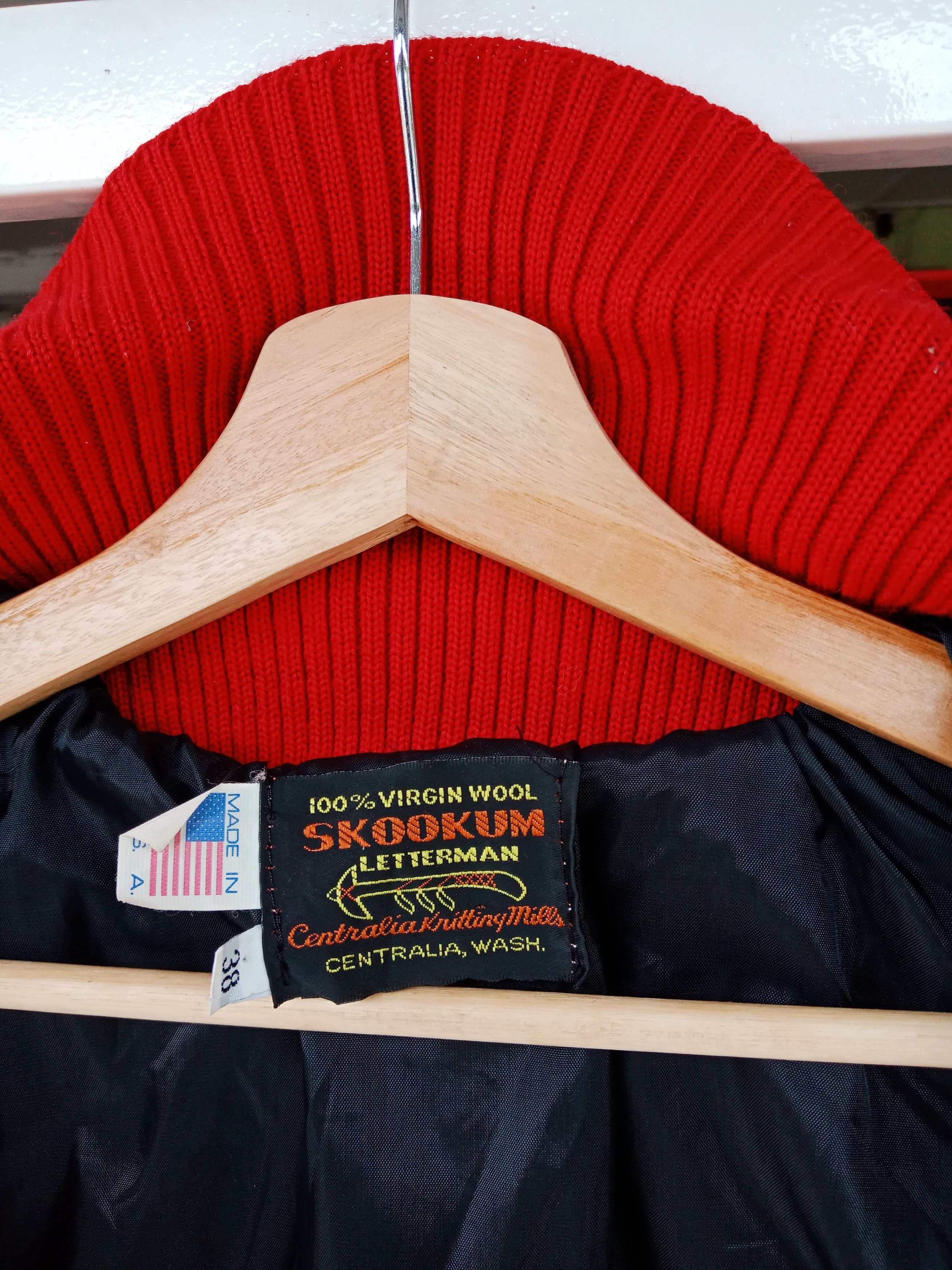 Skookum Skookum Two Tones Michael Jackson Wool Varsity Leather Size US M / EU 48-50 / 2 - 8 Thumbnail