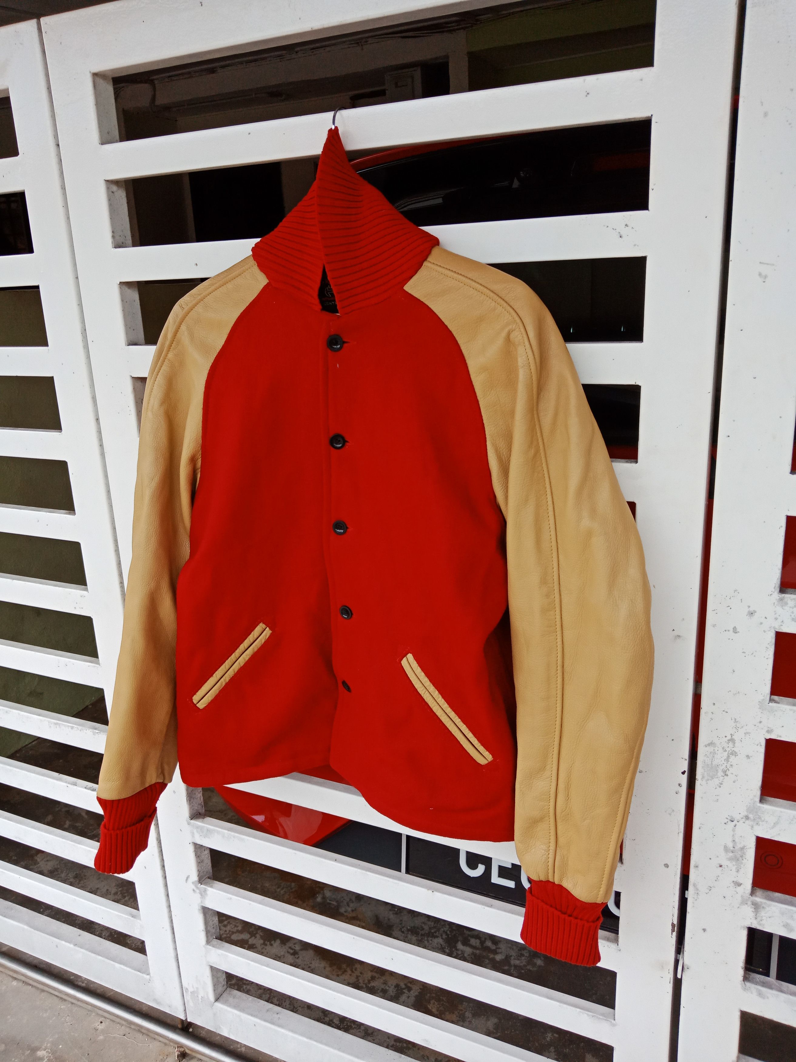 Skookum Skookum Two Tones Michael Jackson Wool Varsity Leather Size US M / EU 48-50 / 2 - 5 Thumbnail