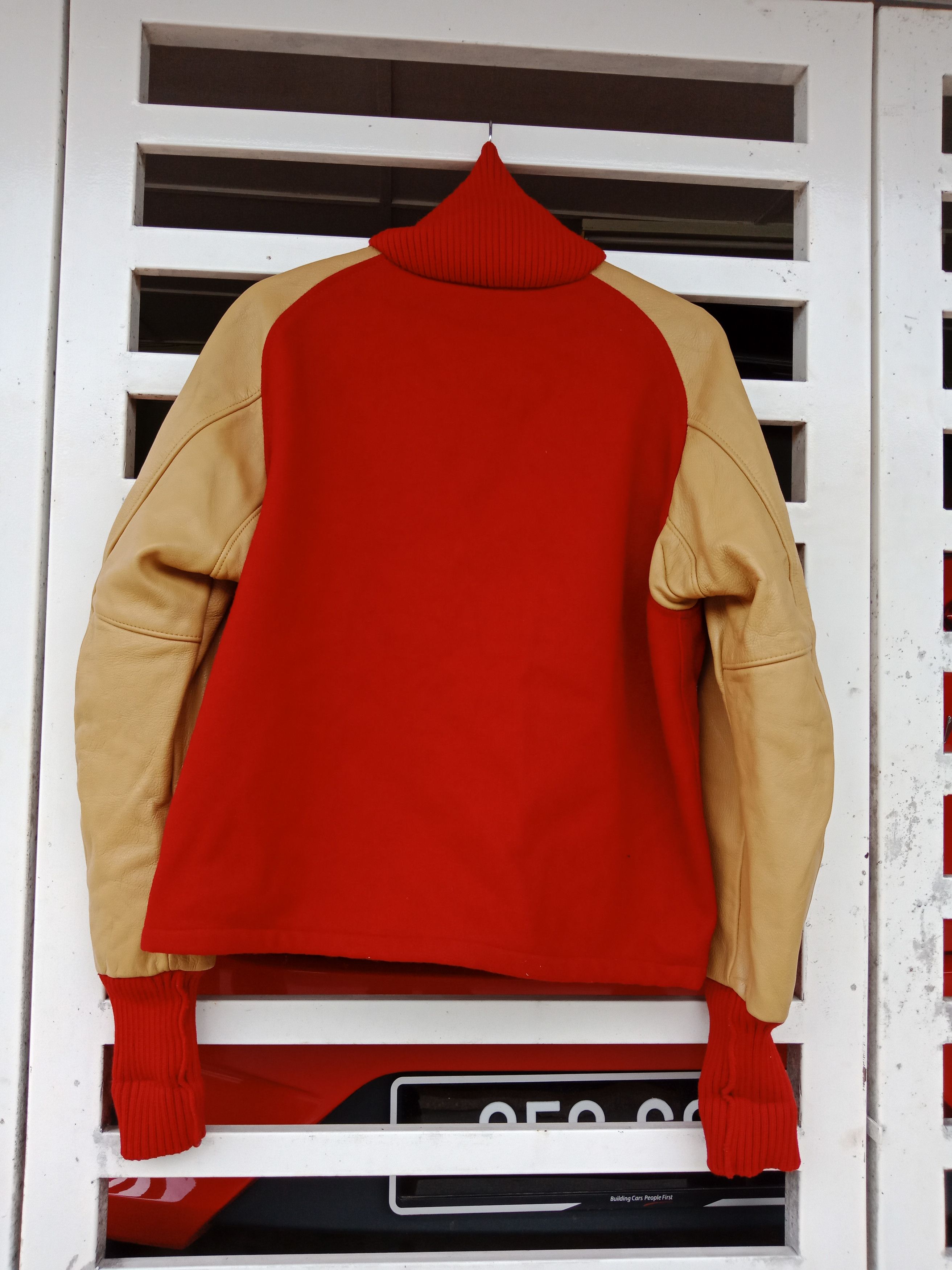 Skookum Skookum Two Tones Michael Jackson Wool Varsity Leather Size US M / EU 48-50 / 2 - 2 Thumbnail