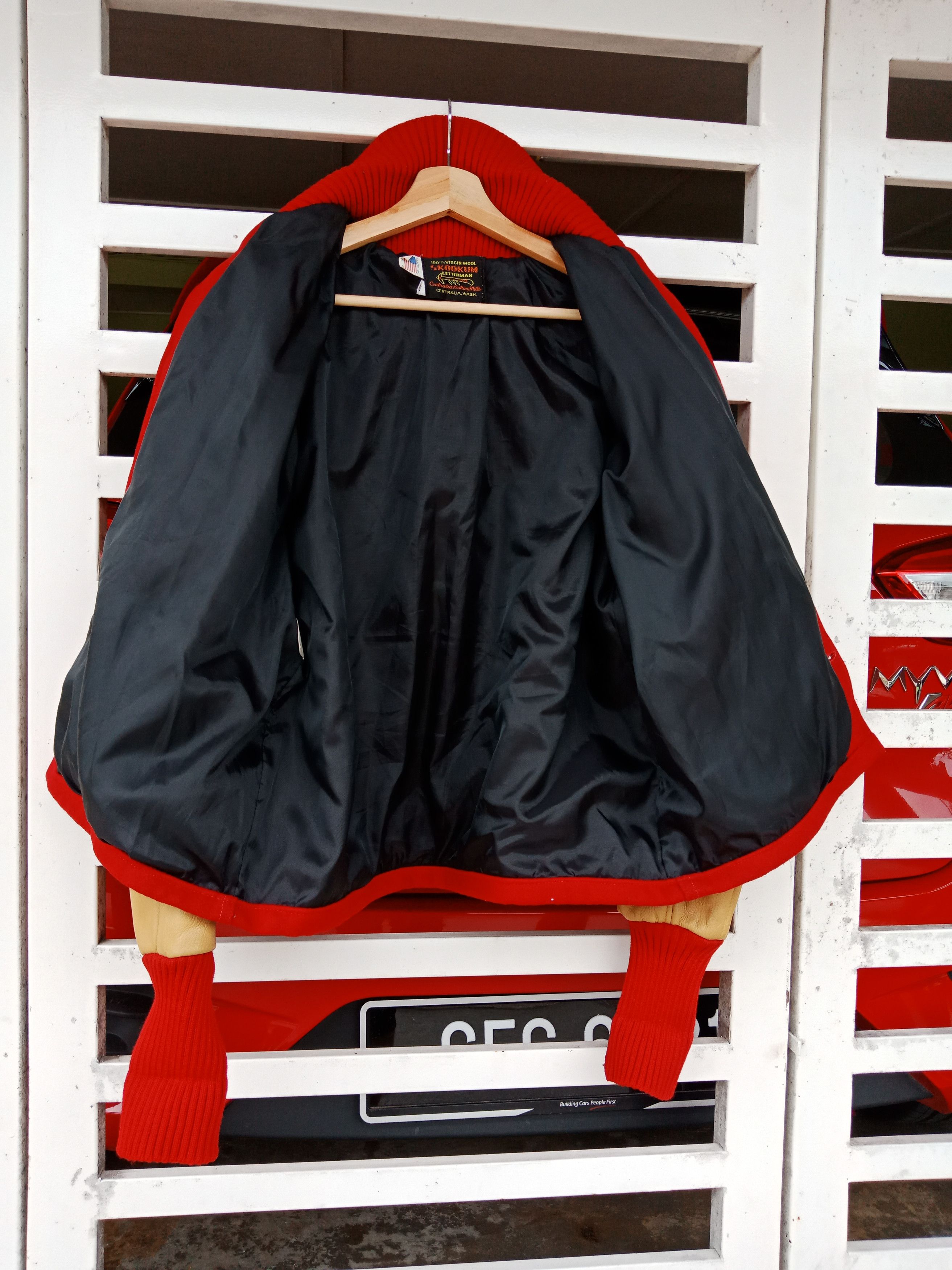 Skookum Skookum Two Tones Michael Jackson Wool Varsity Leather Size US M / EU 48-50 / 2 - 3 Thumbnail