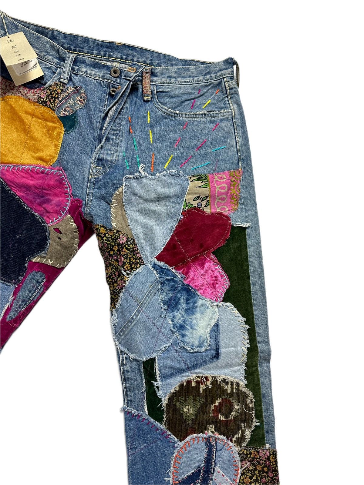 Kapital KAPITAL DENIM CRAZY EL PASO 5P MONKEY CISCO Size US 34 / EU 50 - 2 Thumbnail